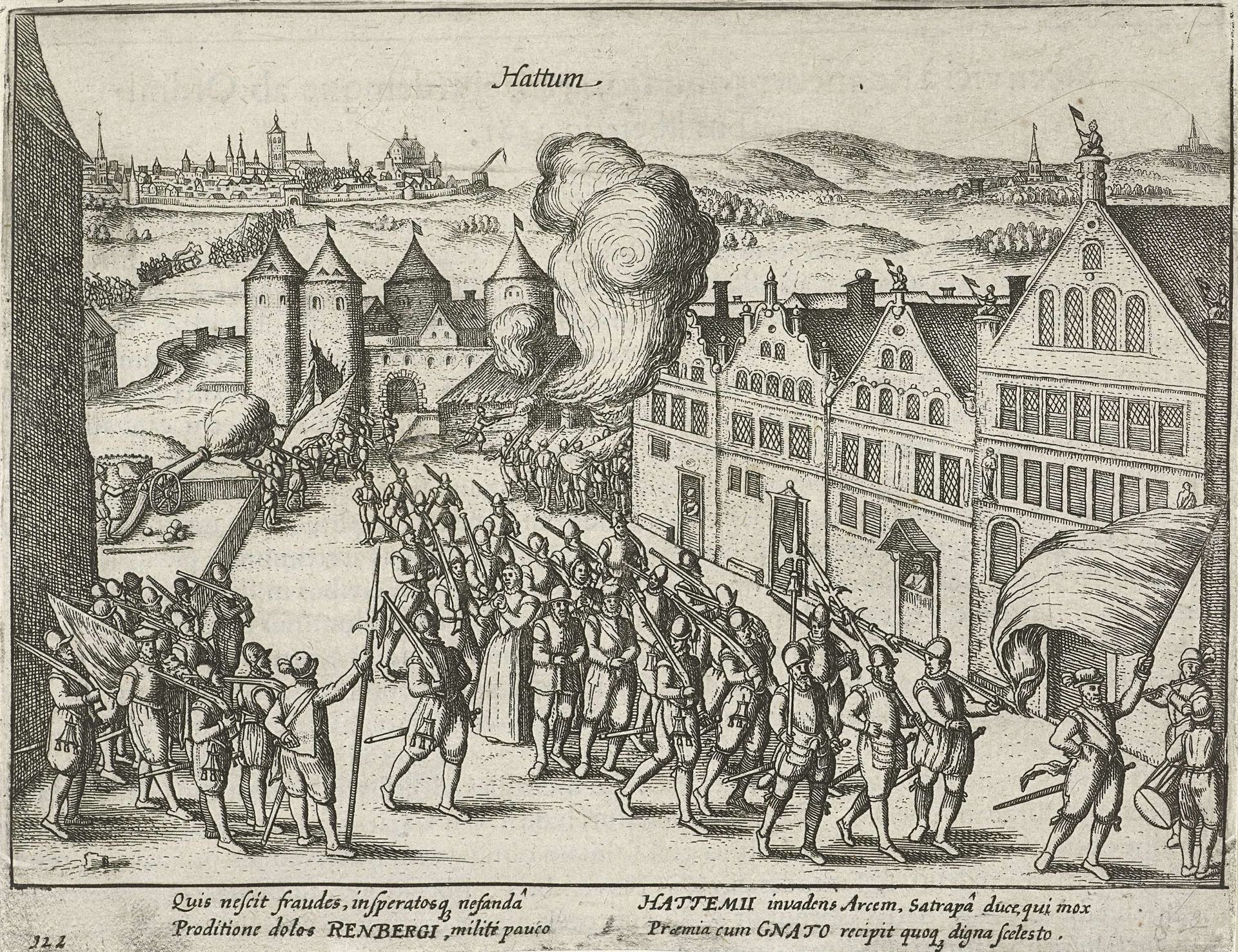 Hattem voor de Staten behouden, 1580 by Anonymous