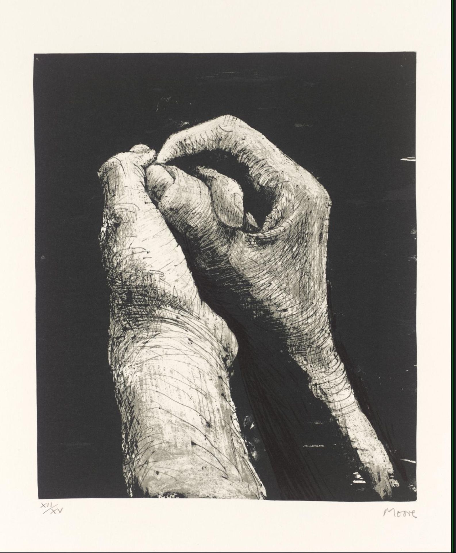 Hands II by Henry Moore