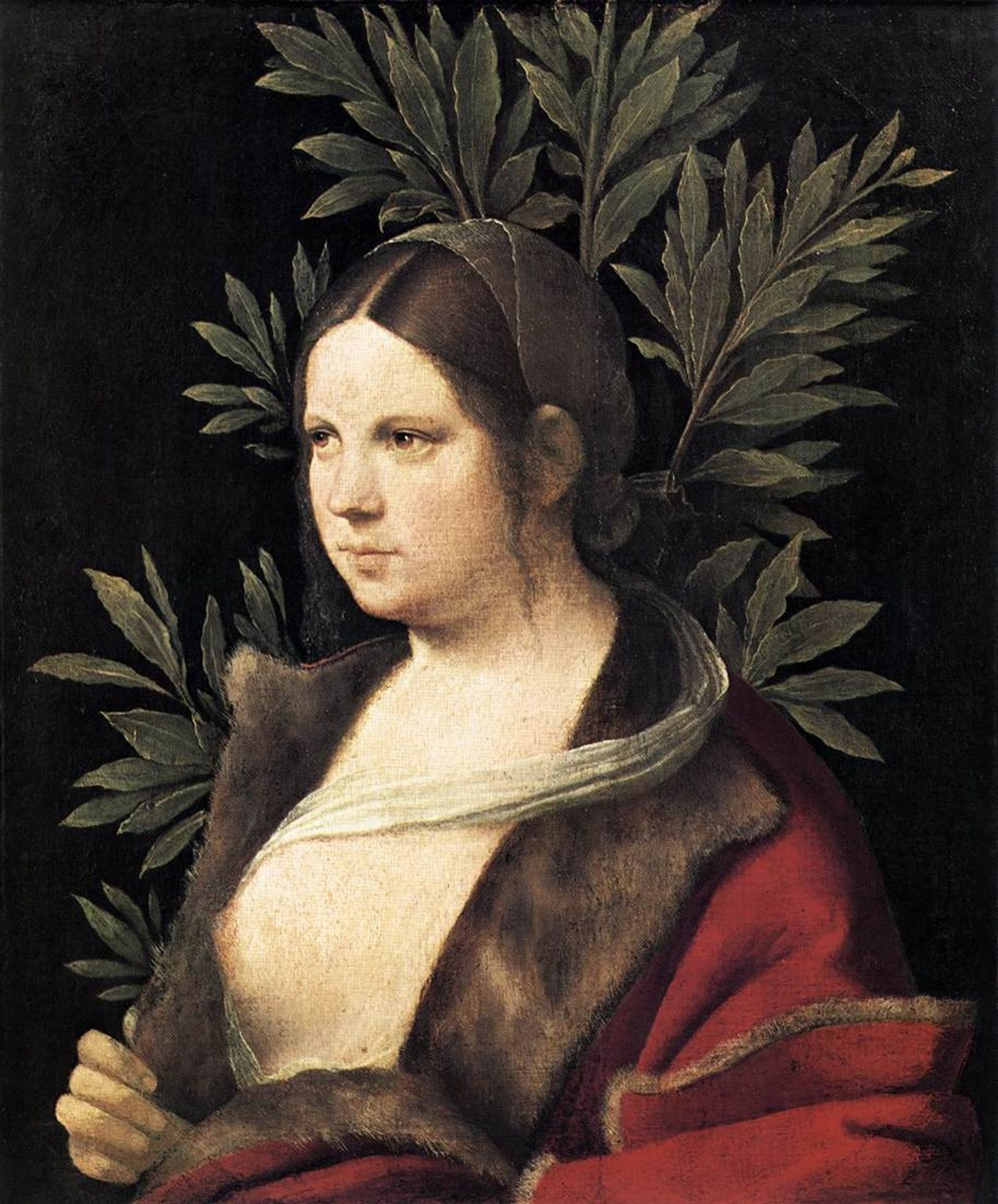 Portrait of a Young Woman (Laura) by Giorgione