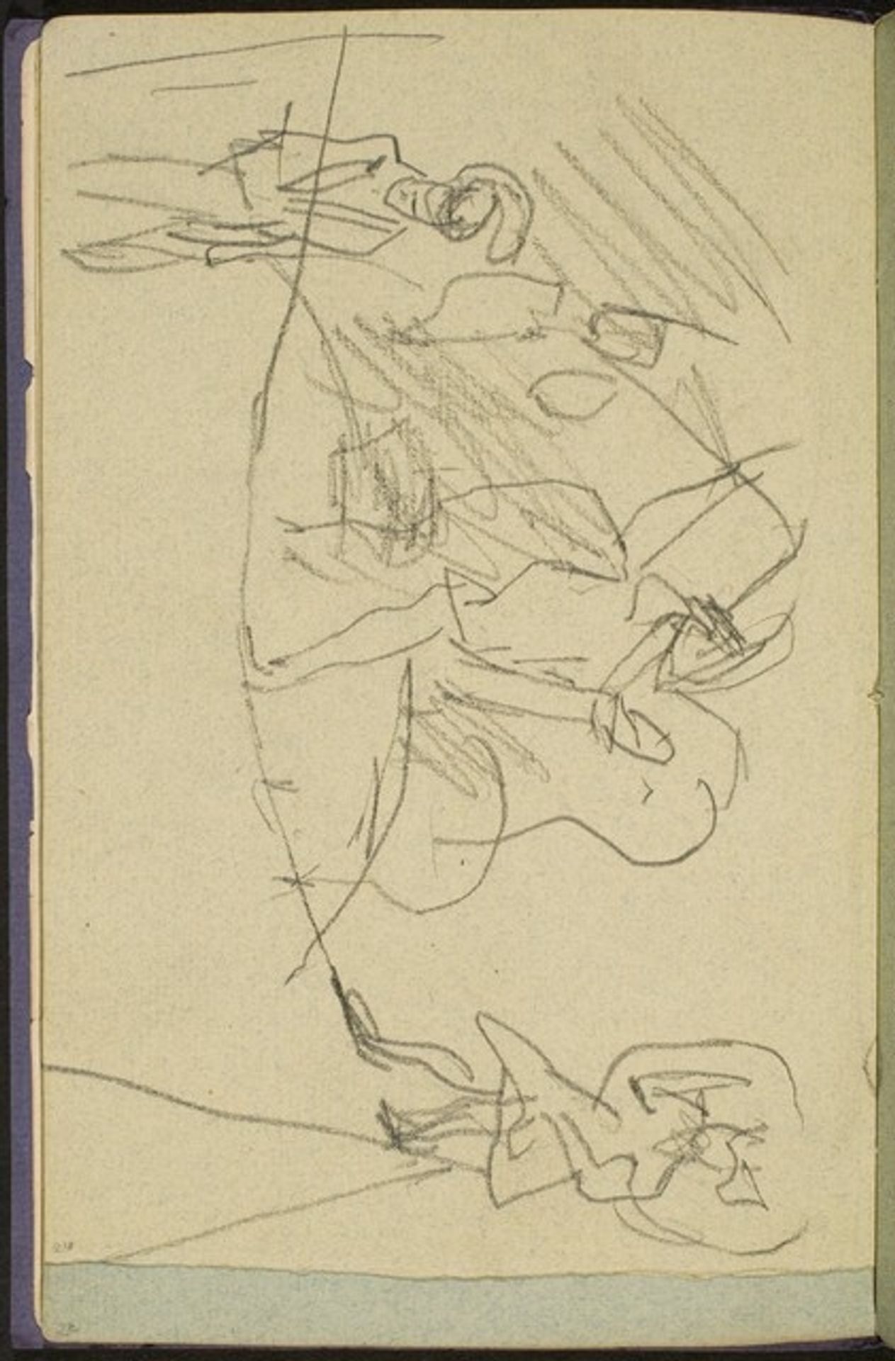 Seiltänzer (Tightrope) [p. 26] by Max Beckmann