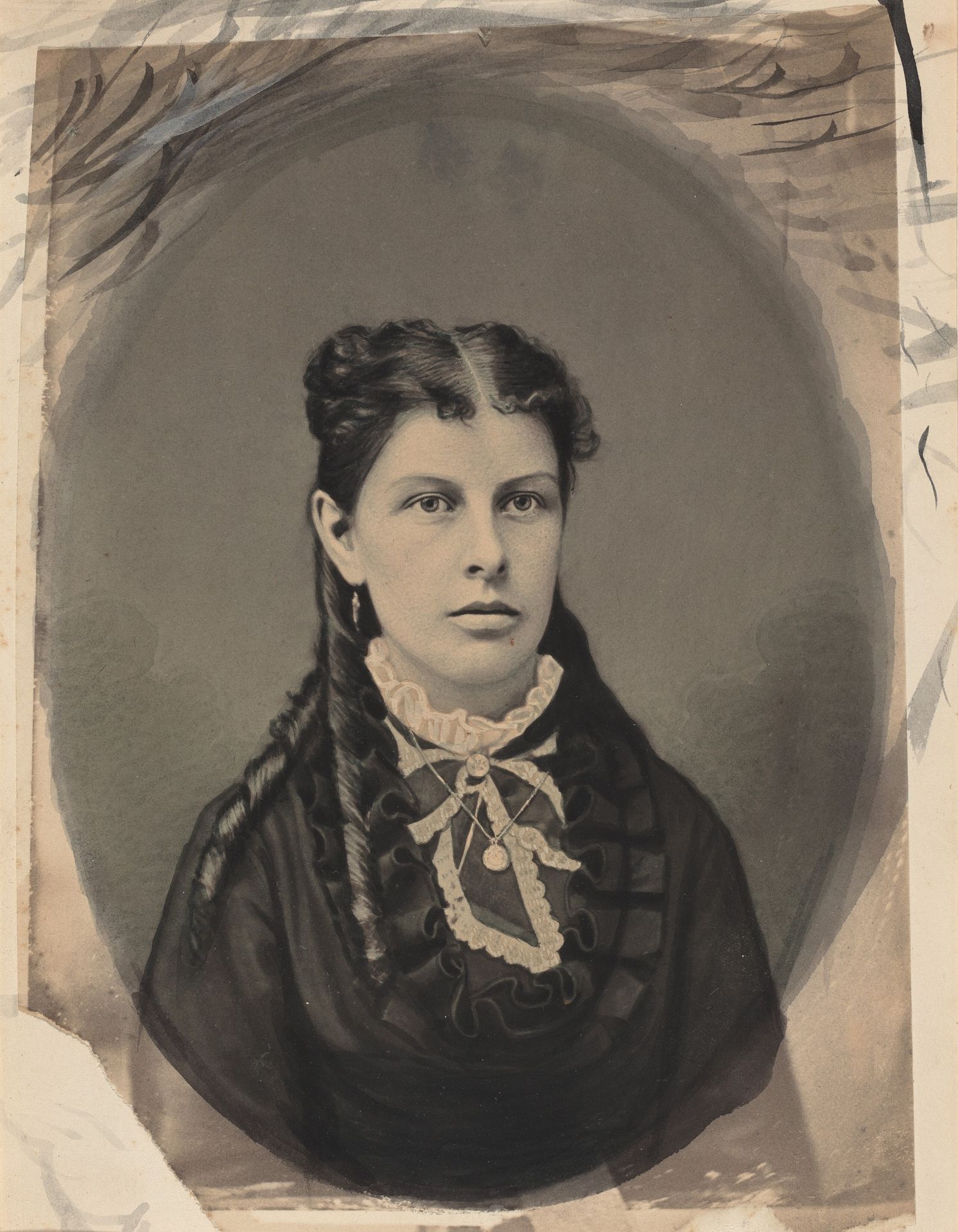 Portrait of a Woman by John G. Ellinwood