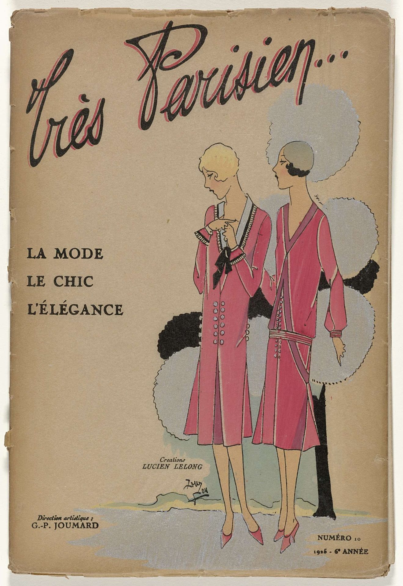 Très Parisien (...)La Mode Le Chic L'Élégance 1925, Numéro 10, 1925-6e Année by G-P. Joumard