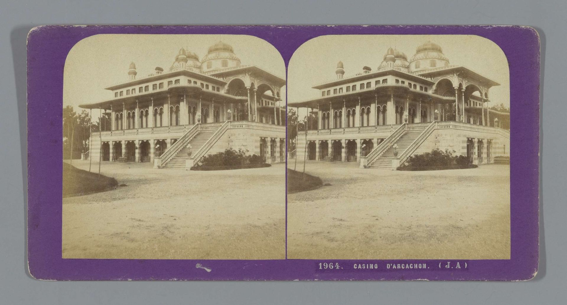 Exterieur van Casino Mauresque te Arcachon by Jean Andrieu