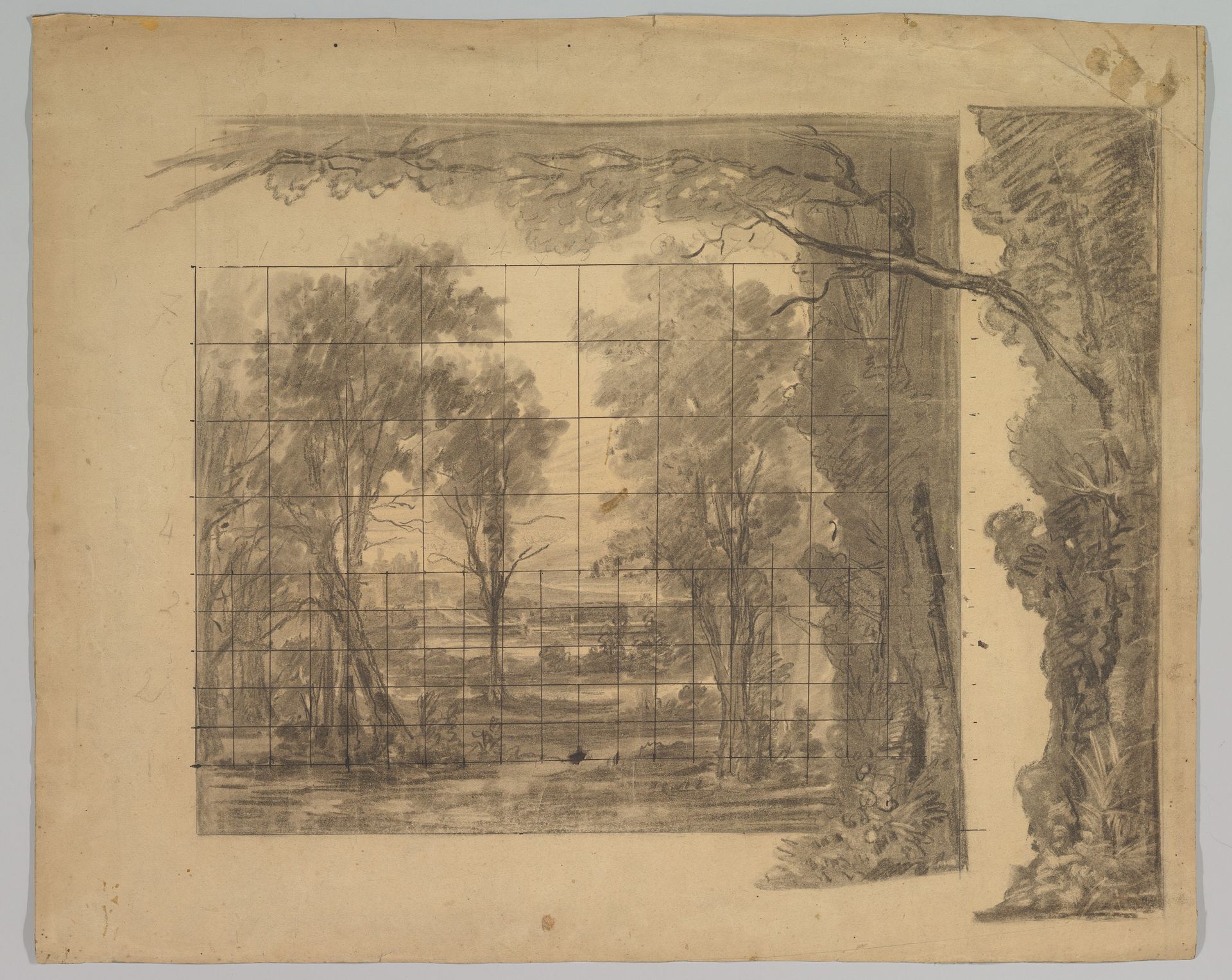 Design for a Stage Set by Eugène Cicéri