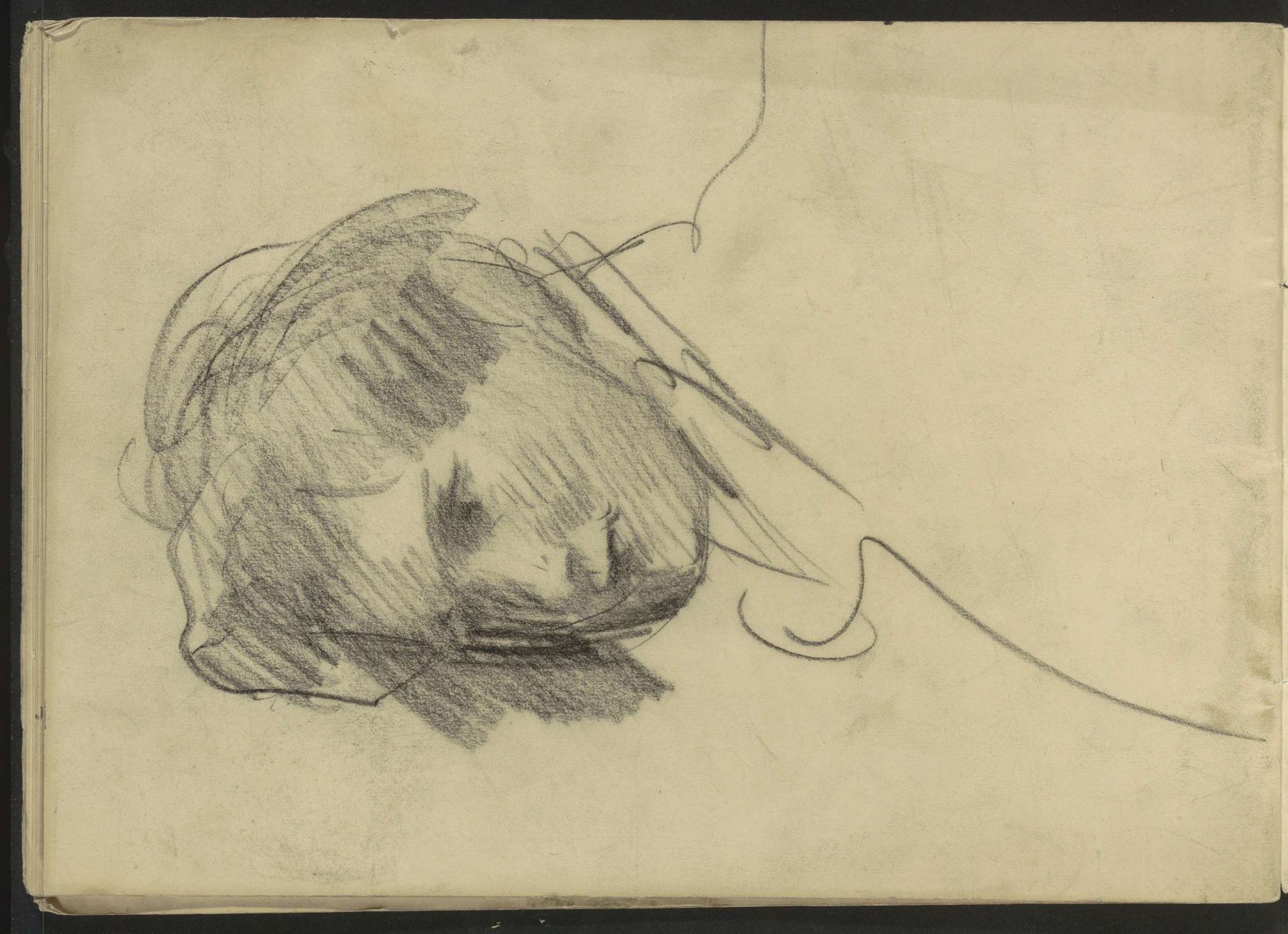 Vrouwenhoofd by Isaac Israels