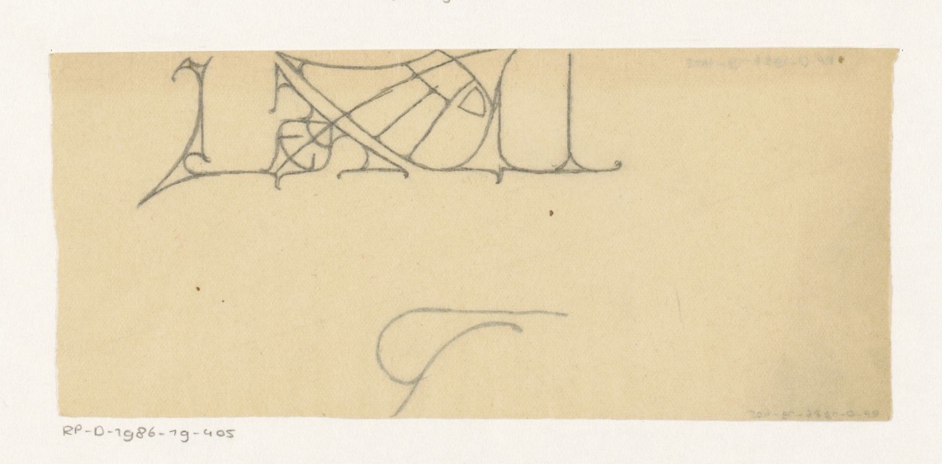 Ornament by Reinier Willem Petrus de (1874-1952) Vries