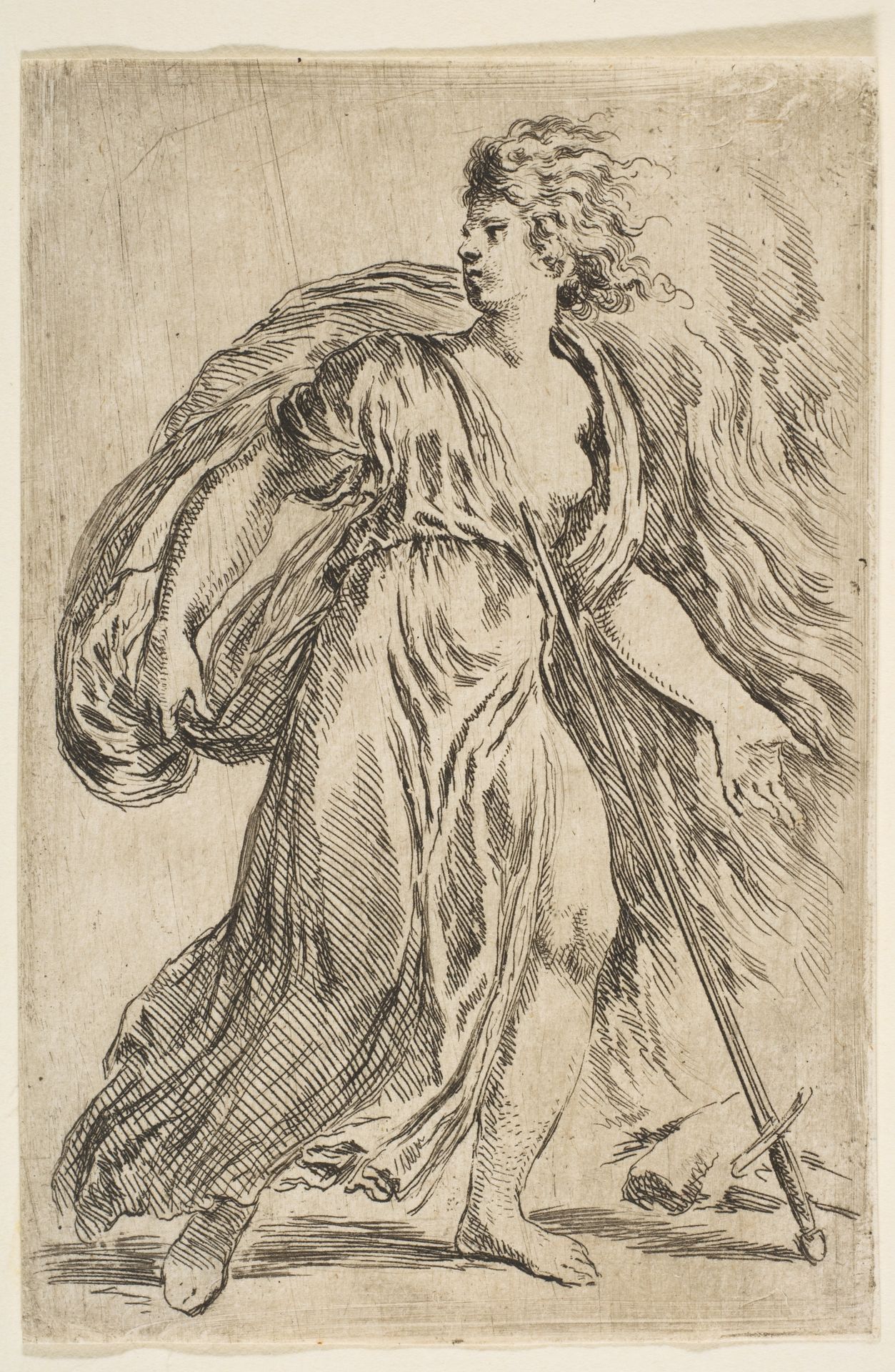 Dido Killing Herself by Stefano della Bella