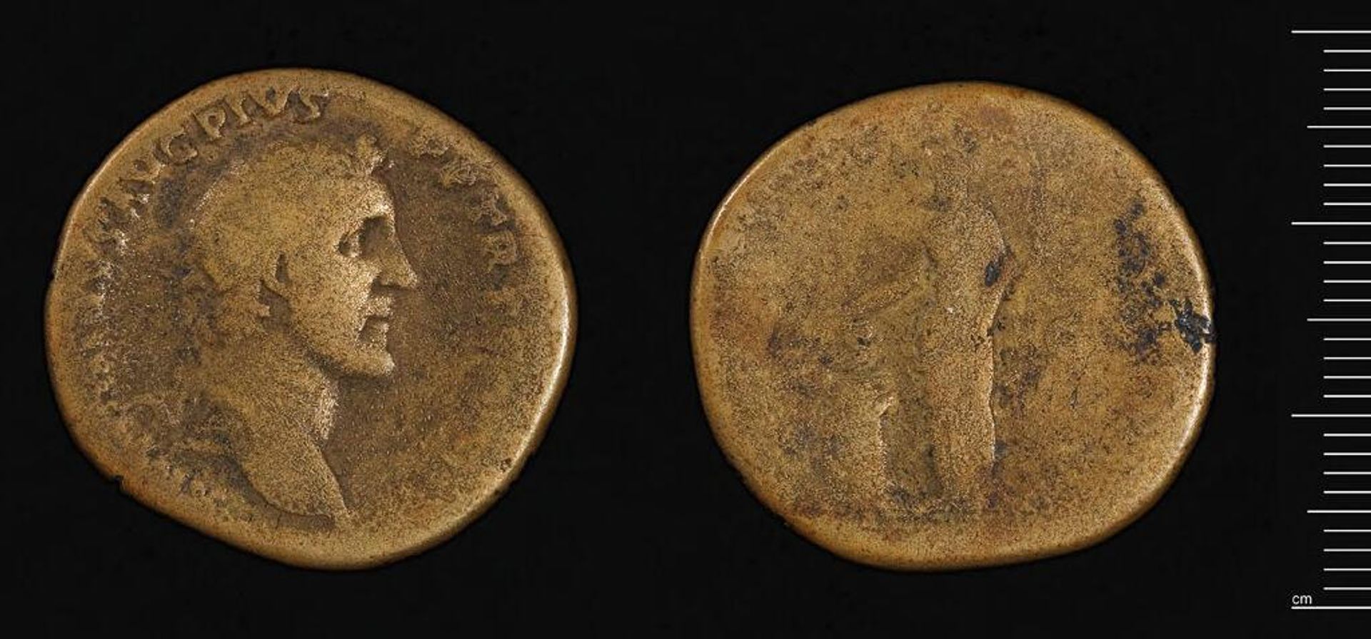 Dupondius of Antoninus Pius by Antoninus Pius