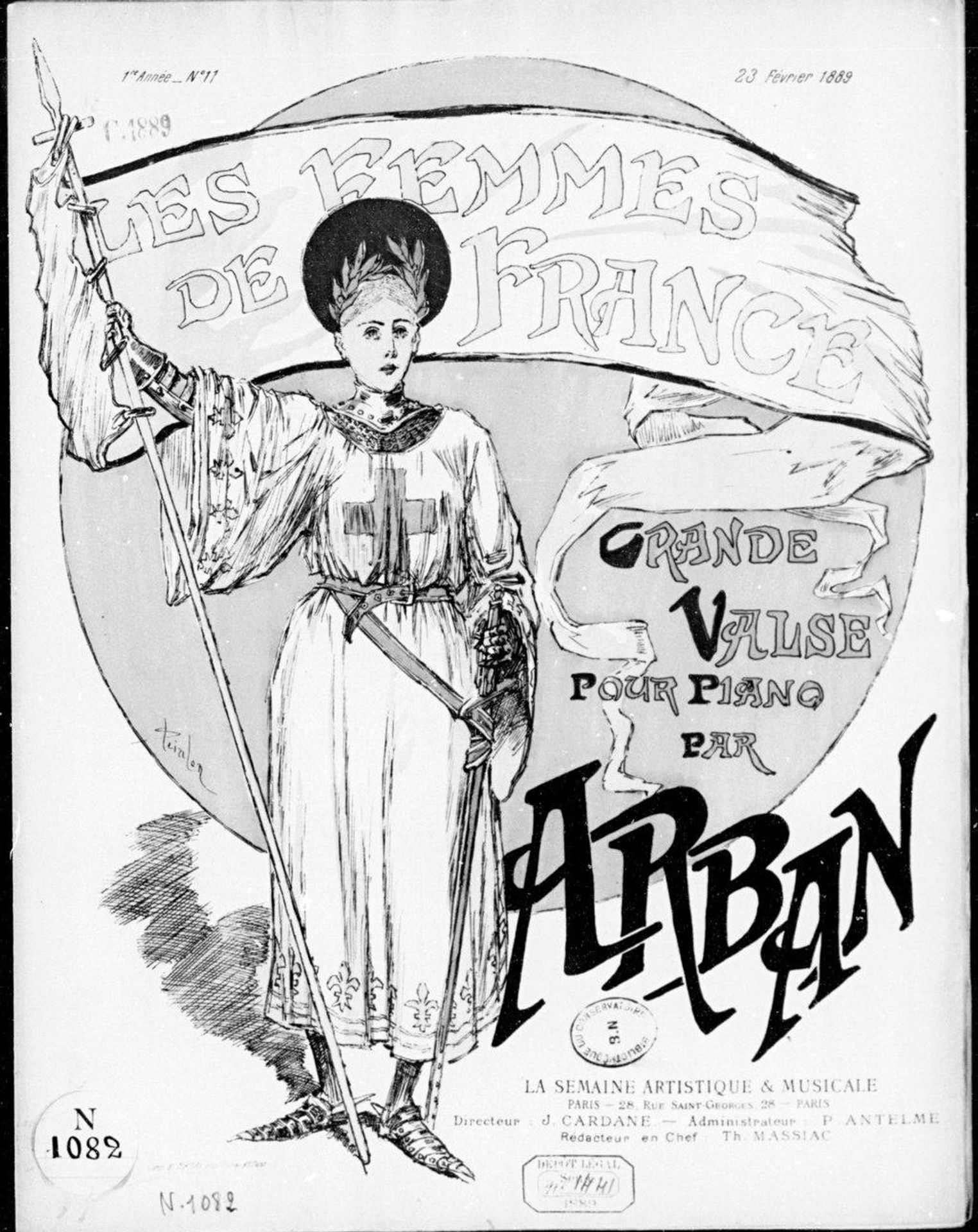 Les Femmes de France by Théophile Alexandre Steinlen