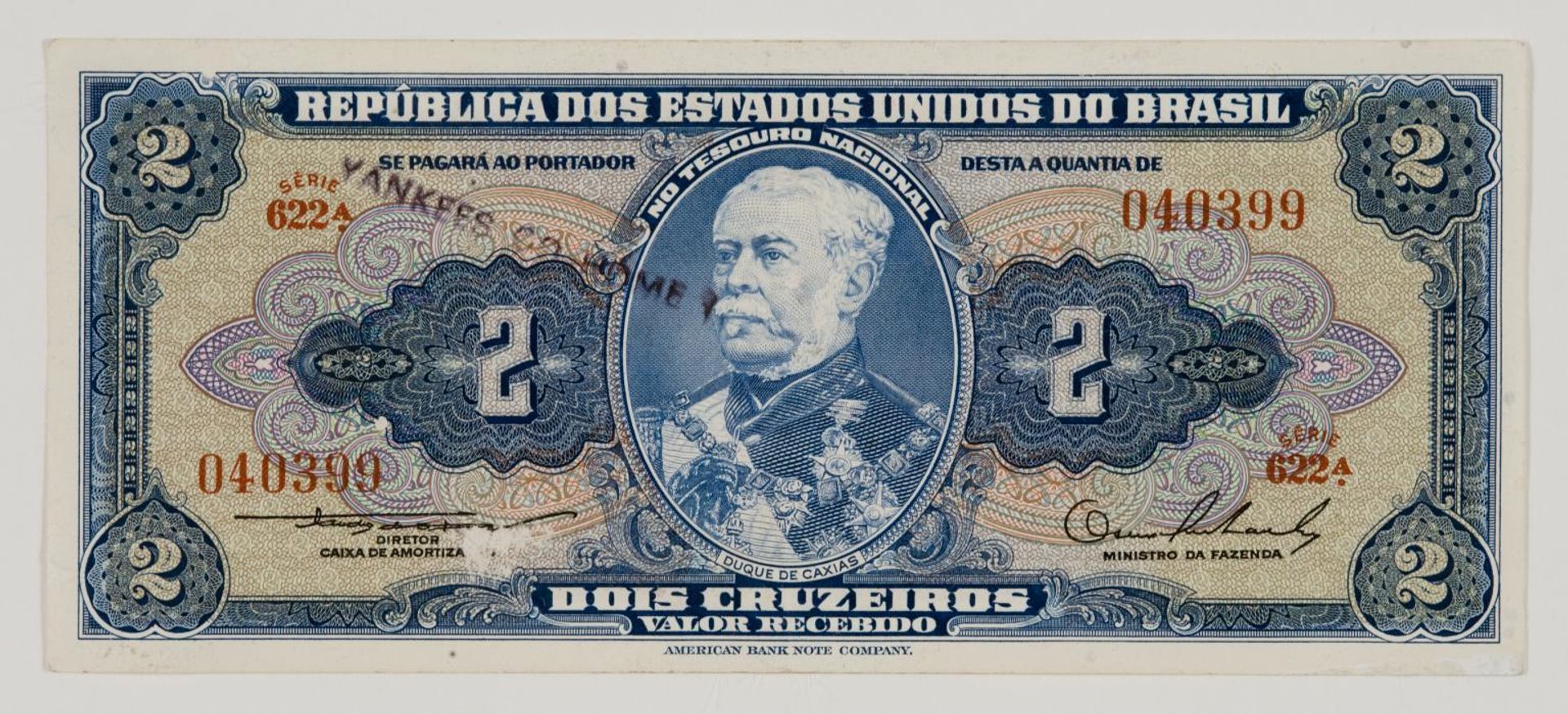 Insertions into Ideological Circuits 2: Banknote Project by Cildo Meireles