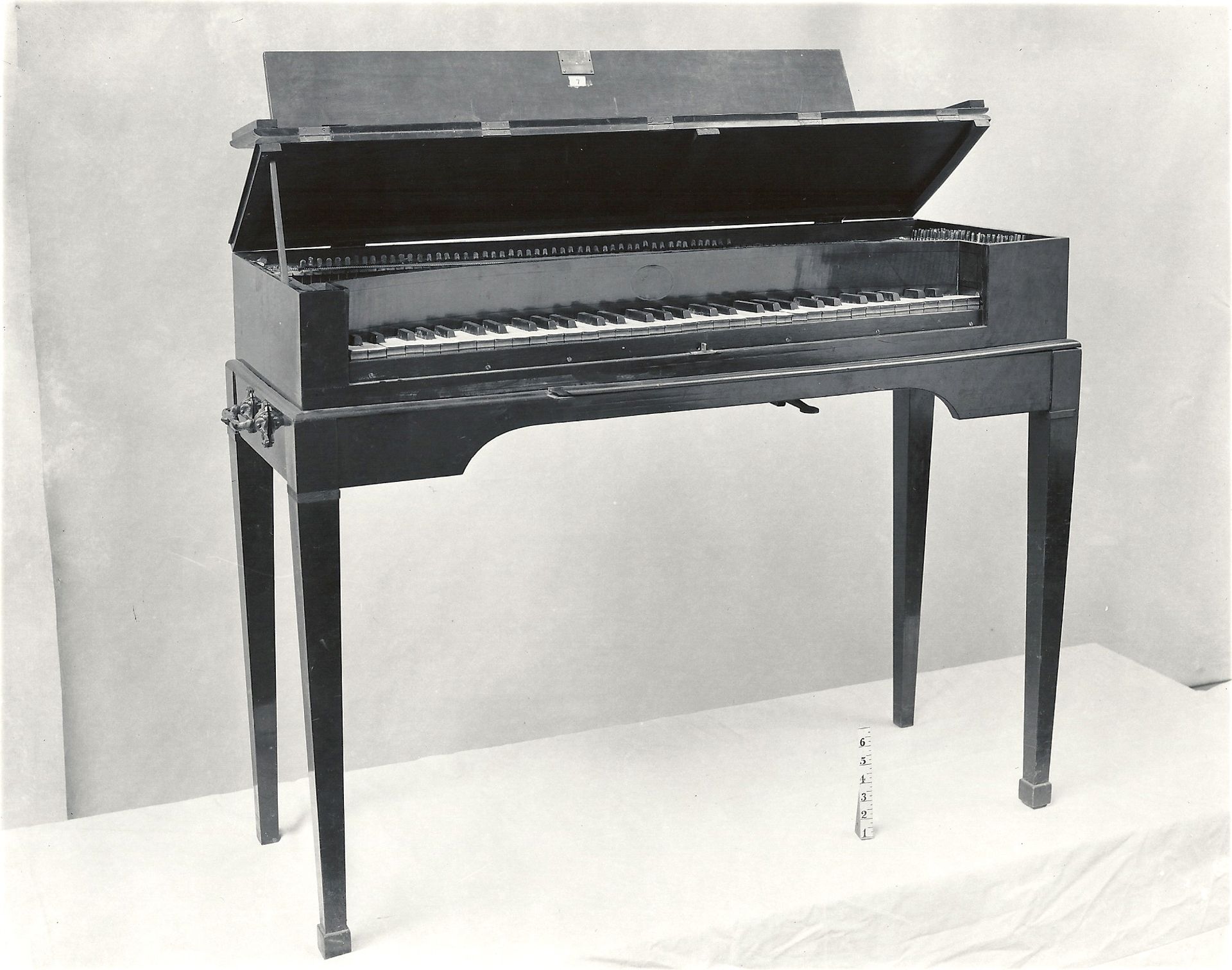 Square Piano by Corneille Charles Emanuel van der Does