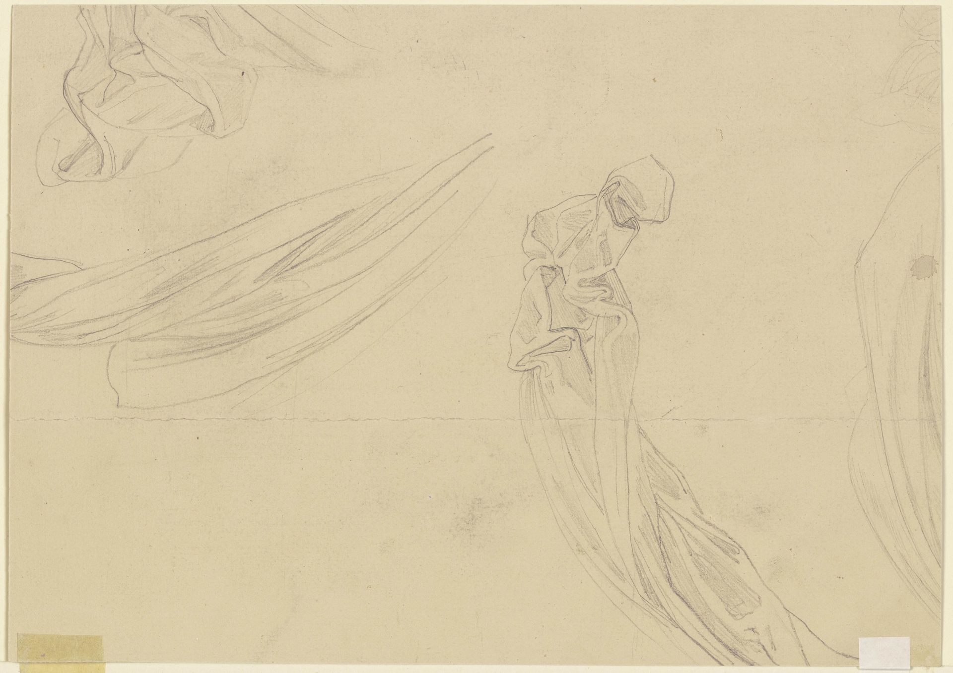 Study of garments by Bernhard Neher the Younger