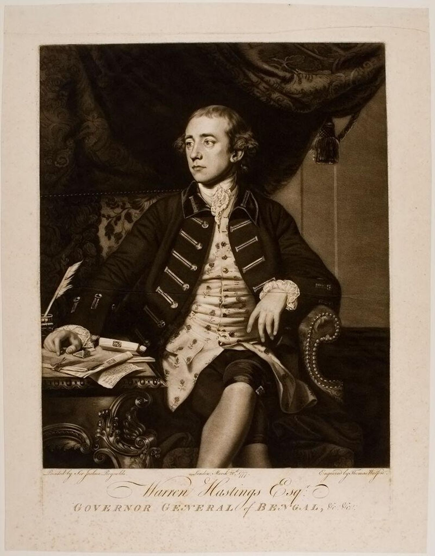 Warren Hastings by Thomas Watson