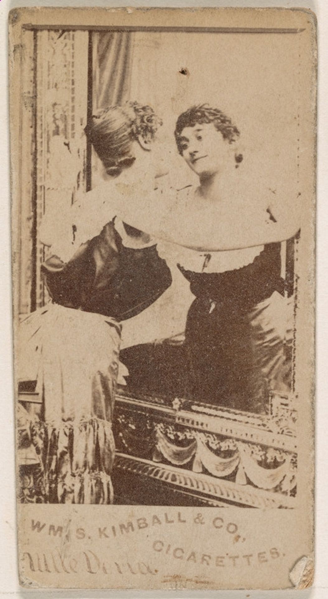 Mlle Dana, from the Actresses series (N203) issued by Wm. S. Kimball & Co. by William S. Kimball & Company