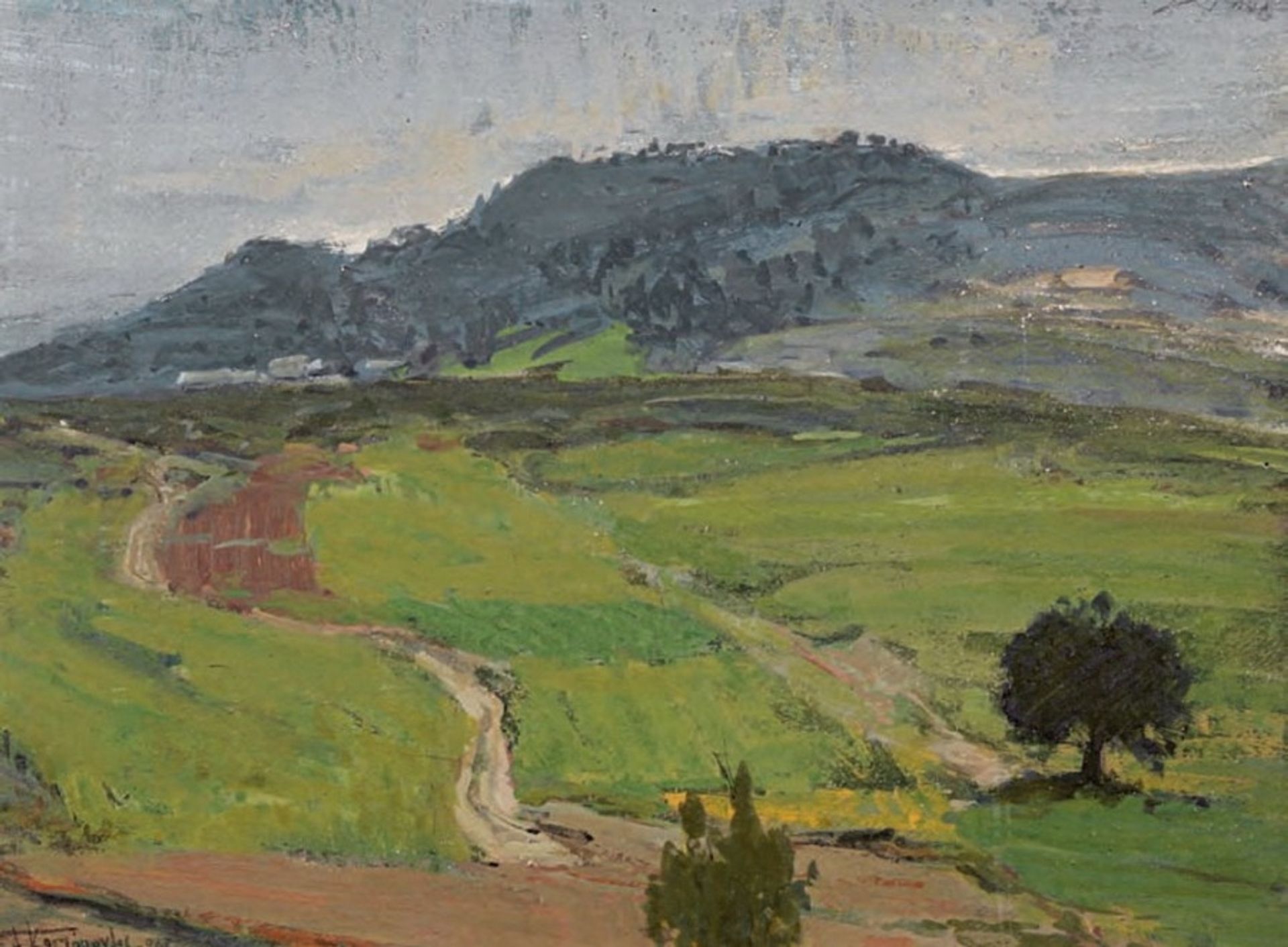 Landscape by Alekos Kontopoulos