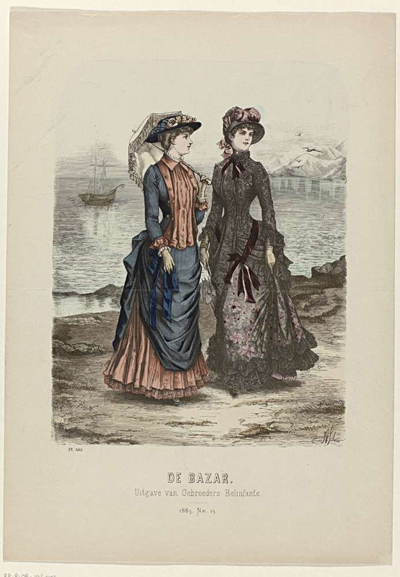 De Bazar, 1883, Nr. 13, Pl. 542 by Anonymous