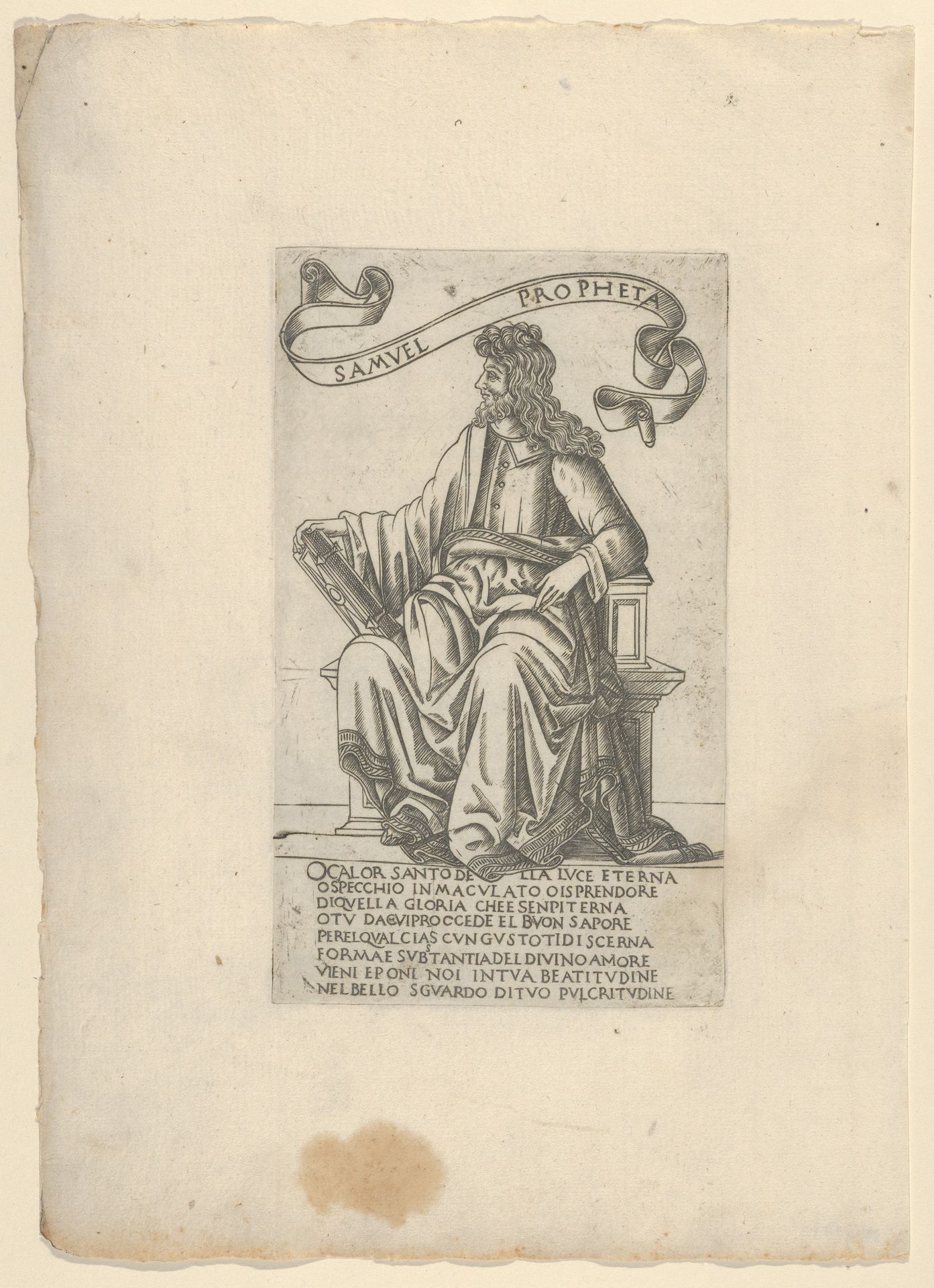 The Prophet Samuel, from Prophets and Sibyls by Francesco Rosselli