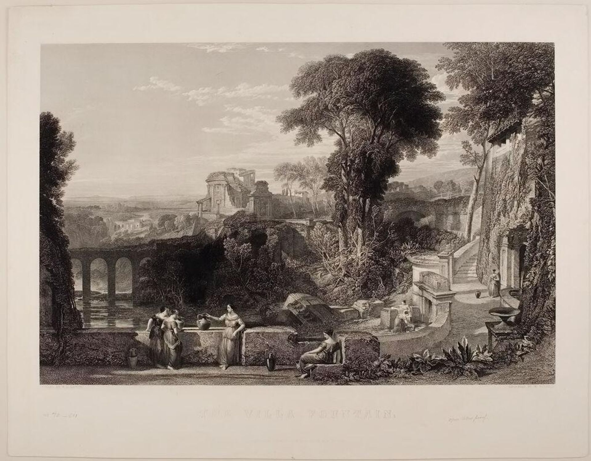 Villa Fountain by William Forrest