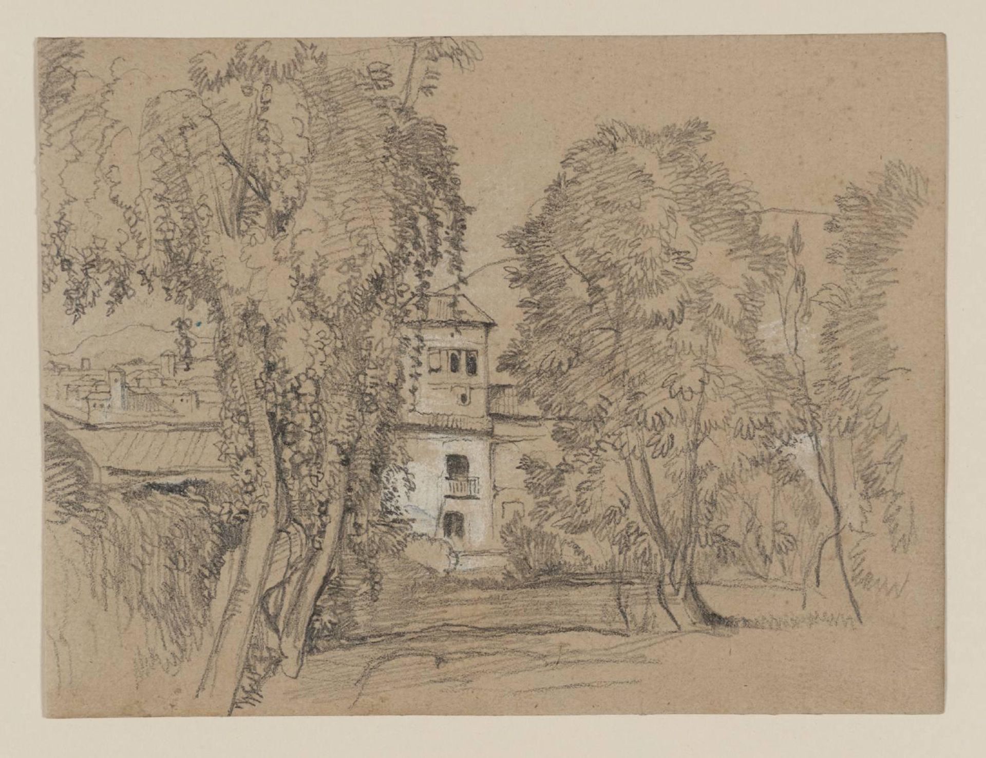 Sheet from a Sketchbook Used in Spain by John Frederick Lewis