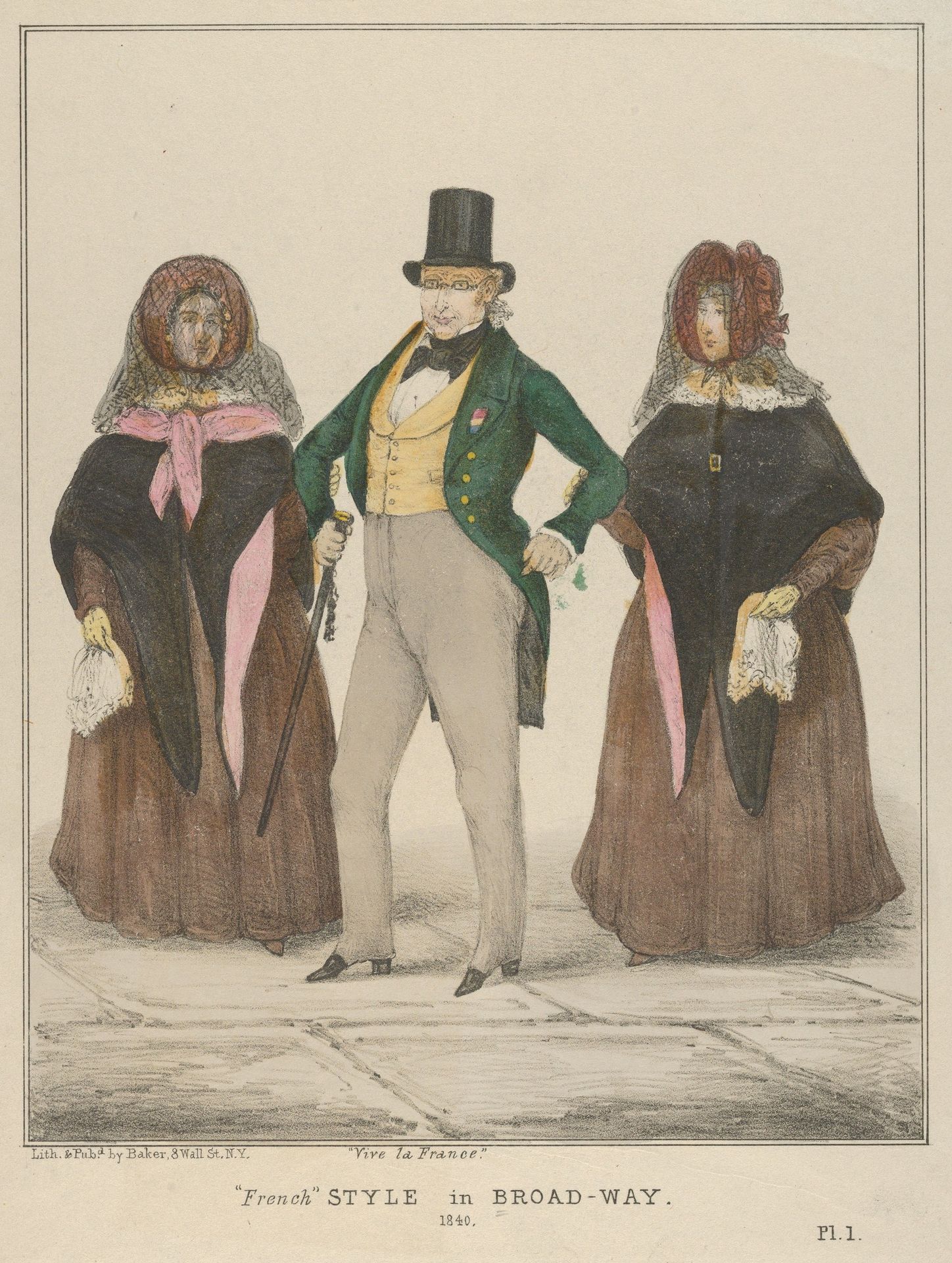 Vive la France, "French" Style in Broadway by Alfred E. Baker