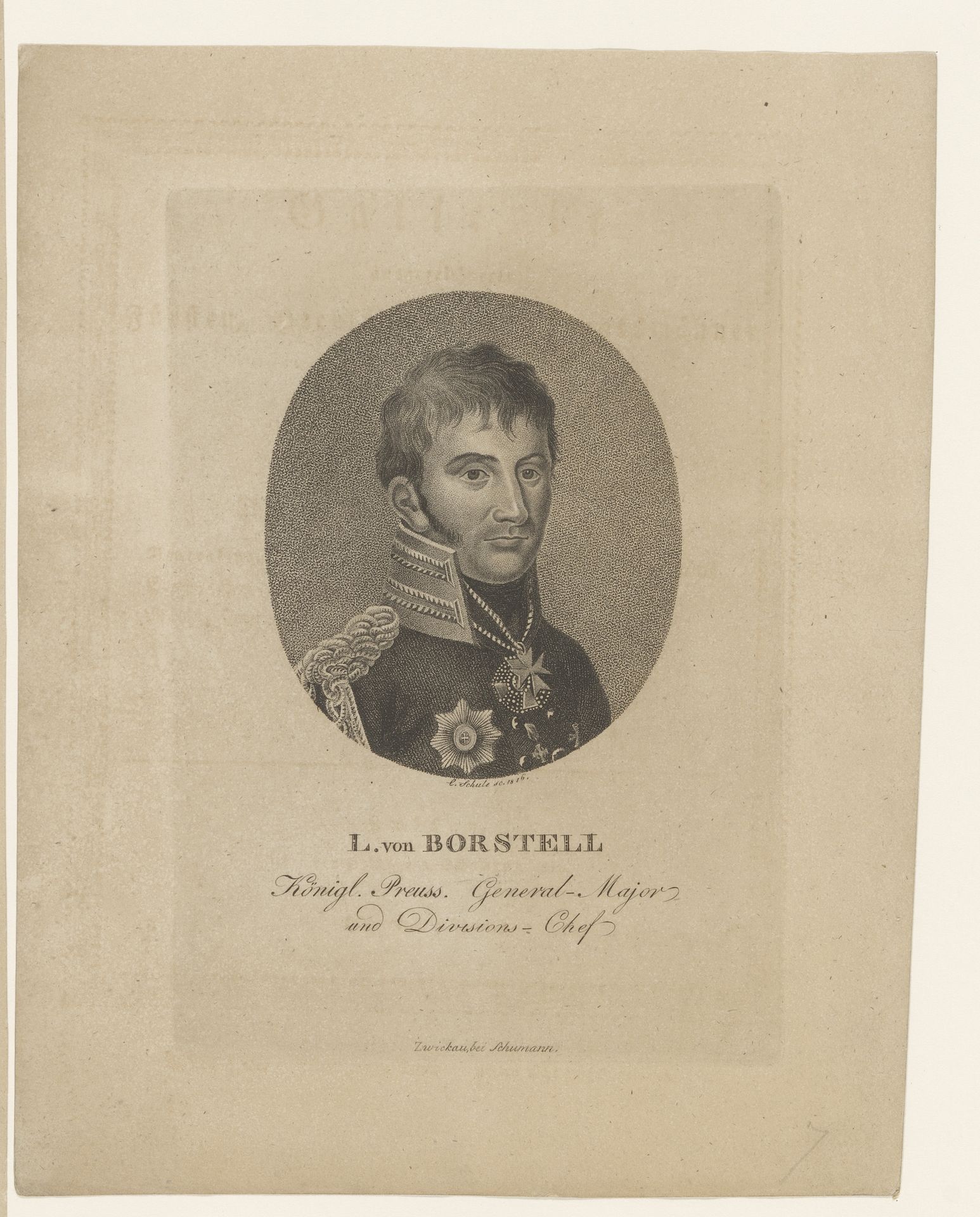 L. von Borstell by Christian Schule