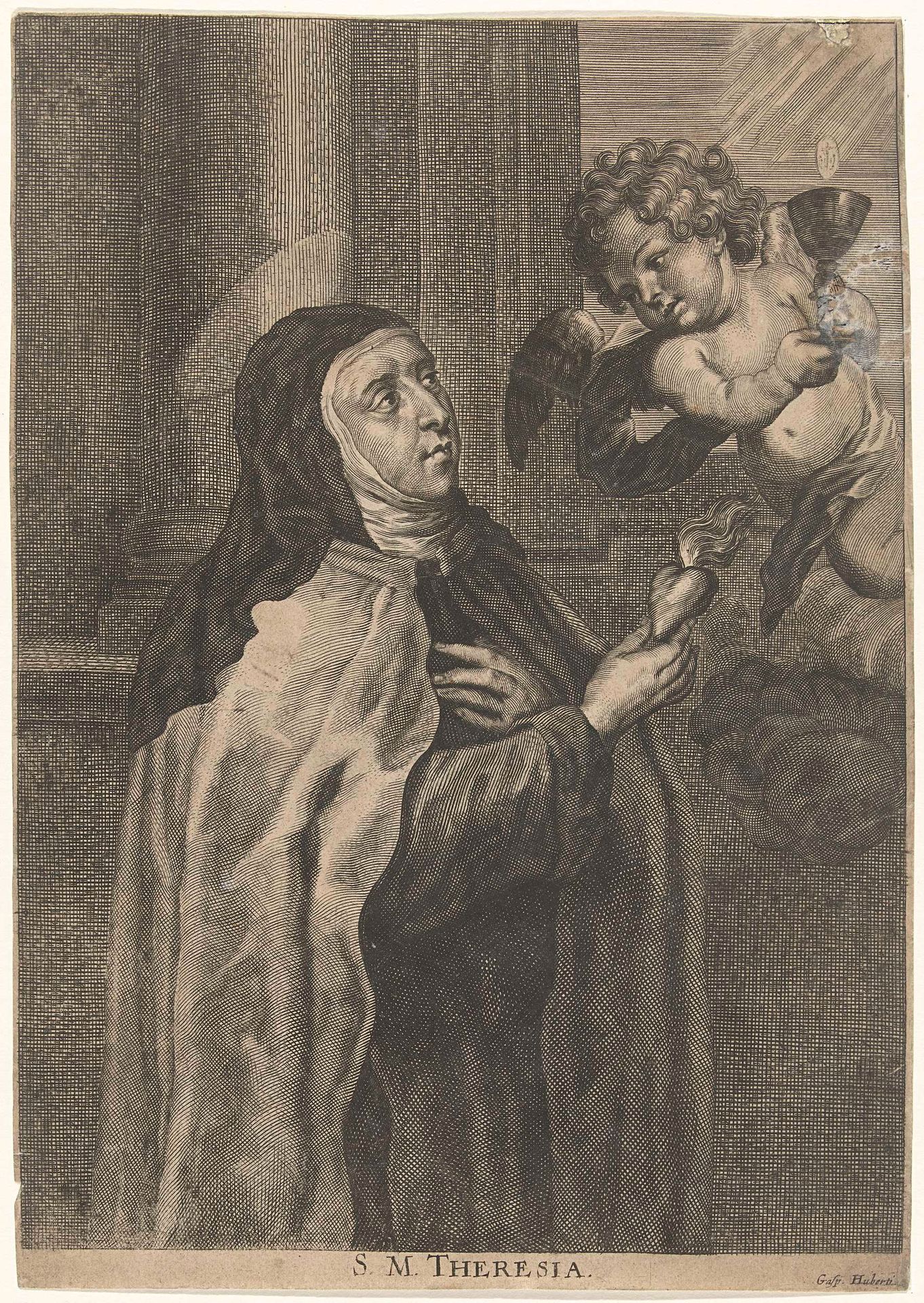 Heilige Theresia by Gaspar Huybrechts