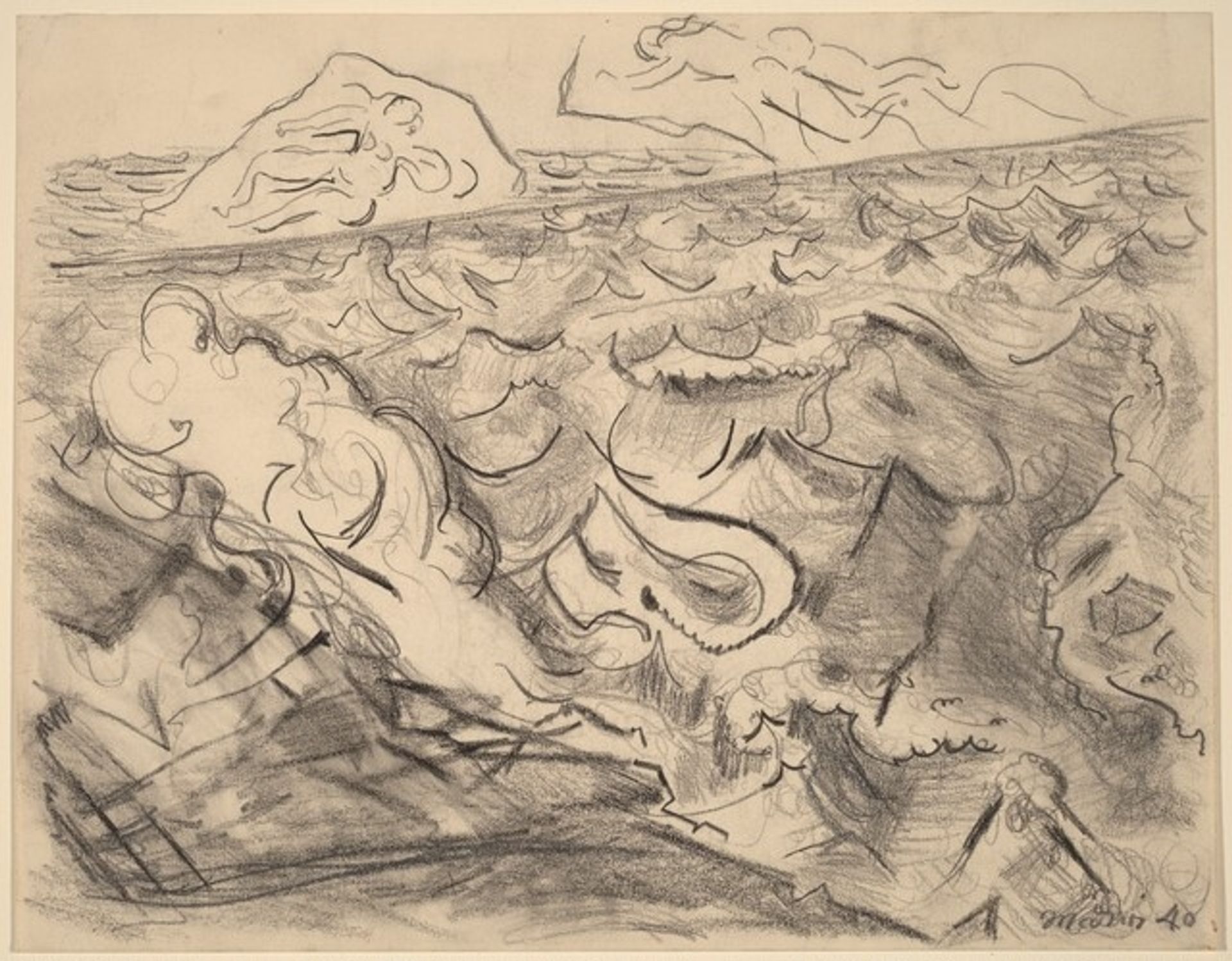 The Sea, No. 3 by John Marin