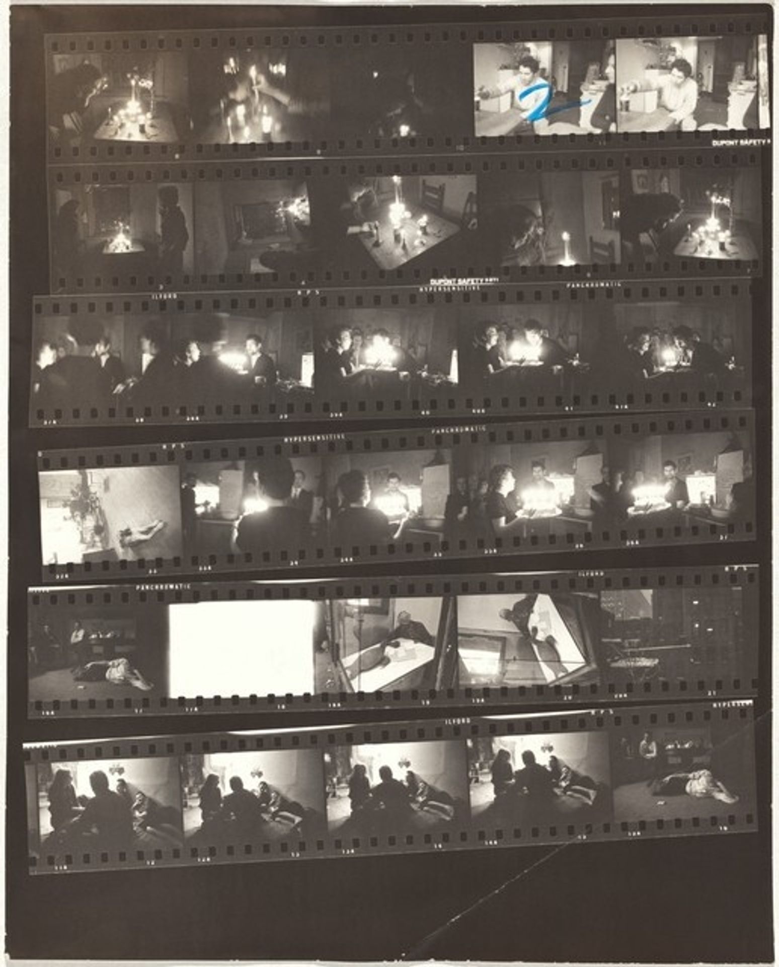 Mary's birthday--Parties 2 by Robert Frank