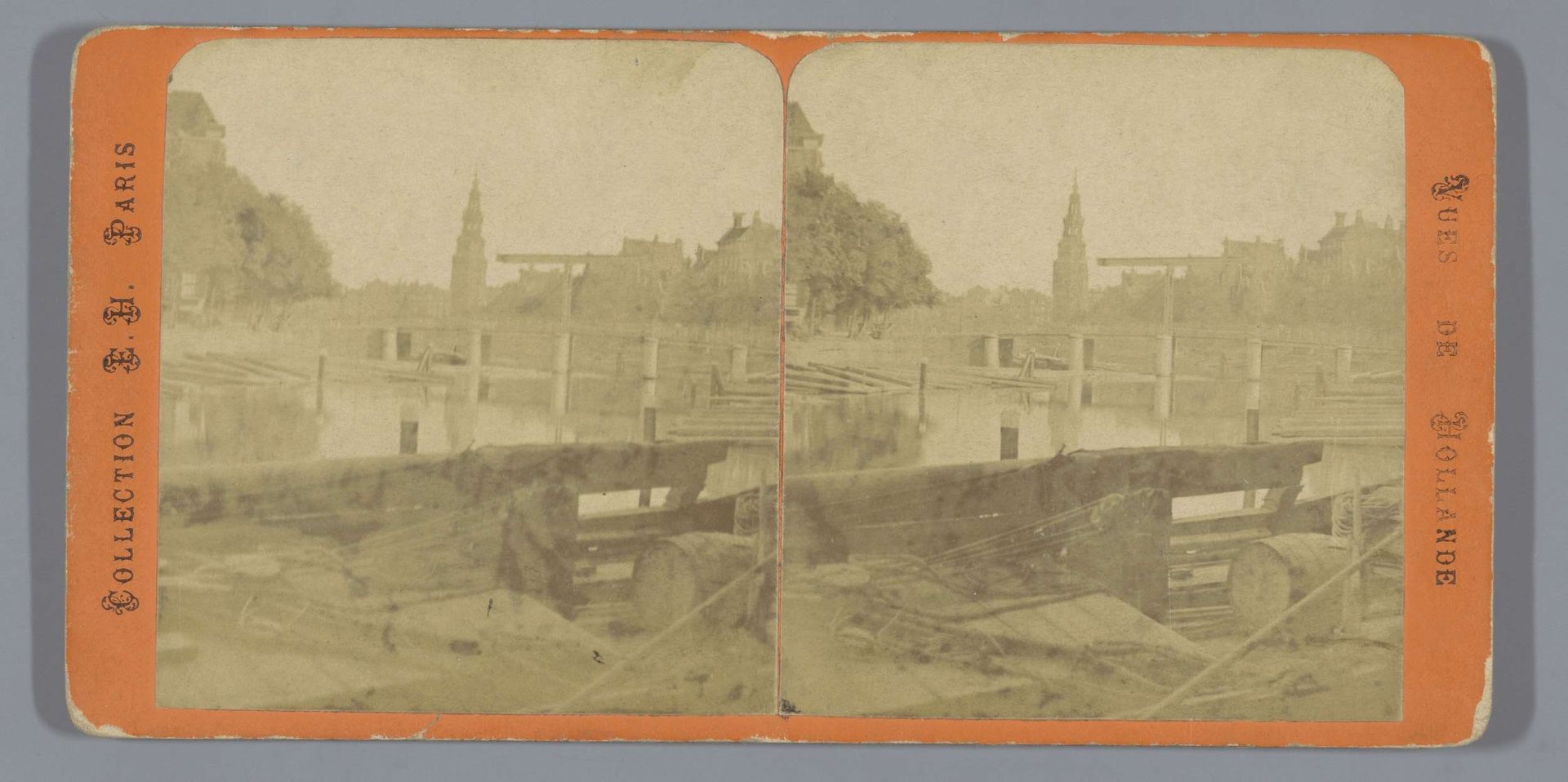 Waalseilandgracht en de Montelbaanstoren, Amsterdam by Anonymous