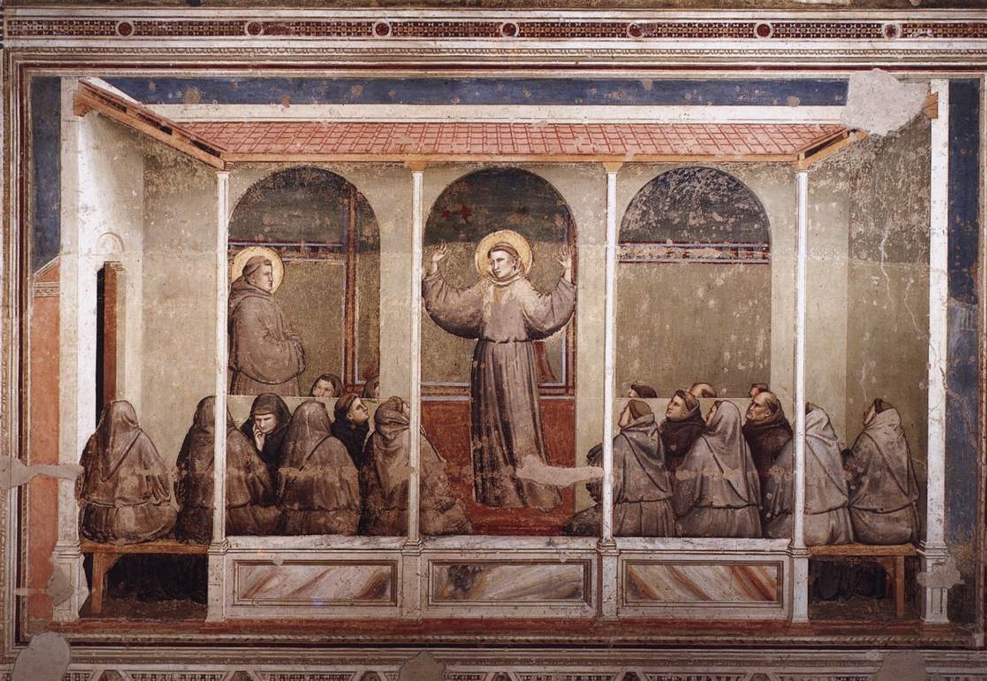 St. Francis Appears to St. Anthony in Arles by Giotto
