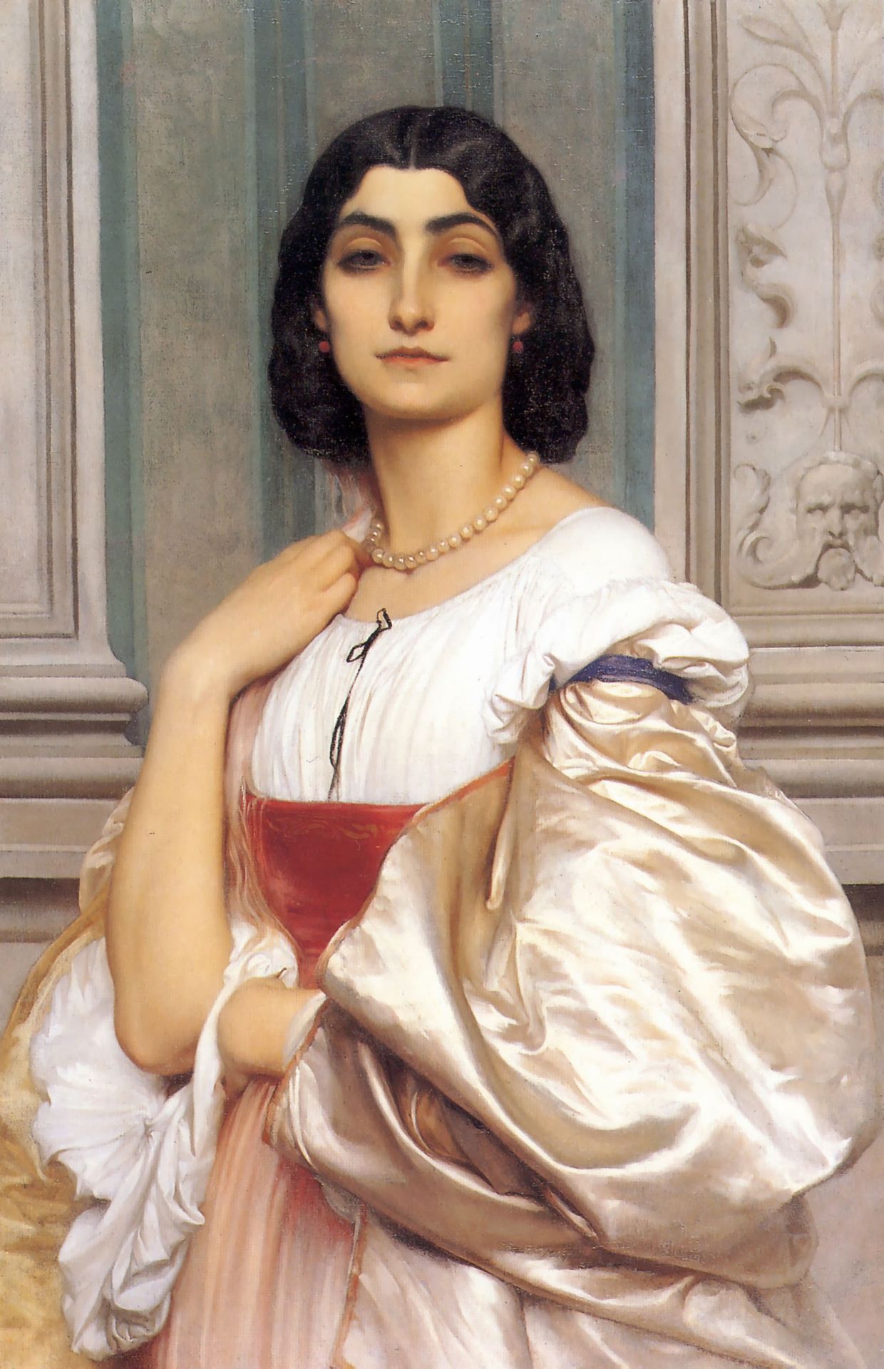 A Roman Lady by Frederic Leighton