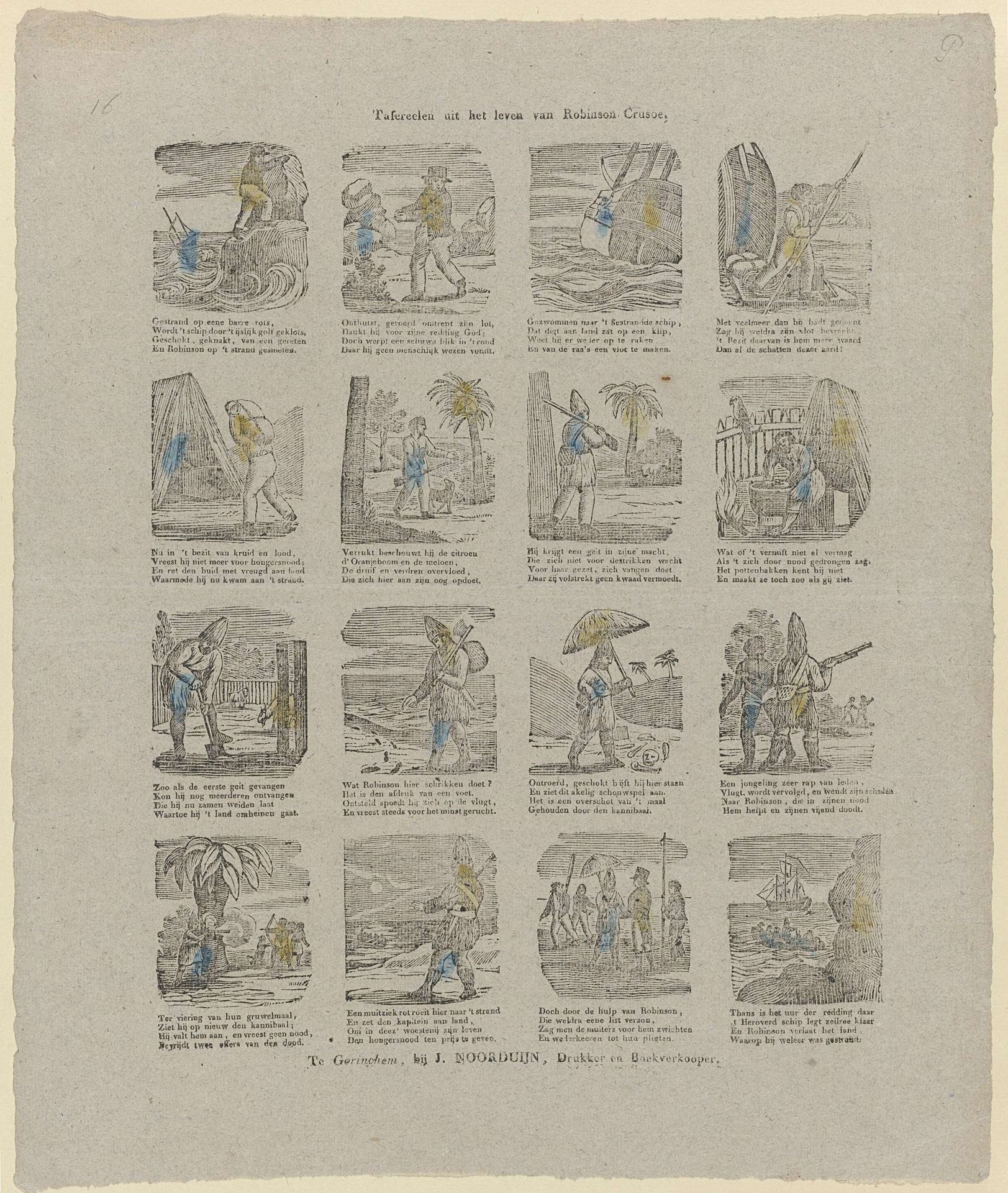 Tafereelen uit het leven van Robinson Crusoe by Alexander Cranendoncq