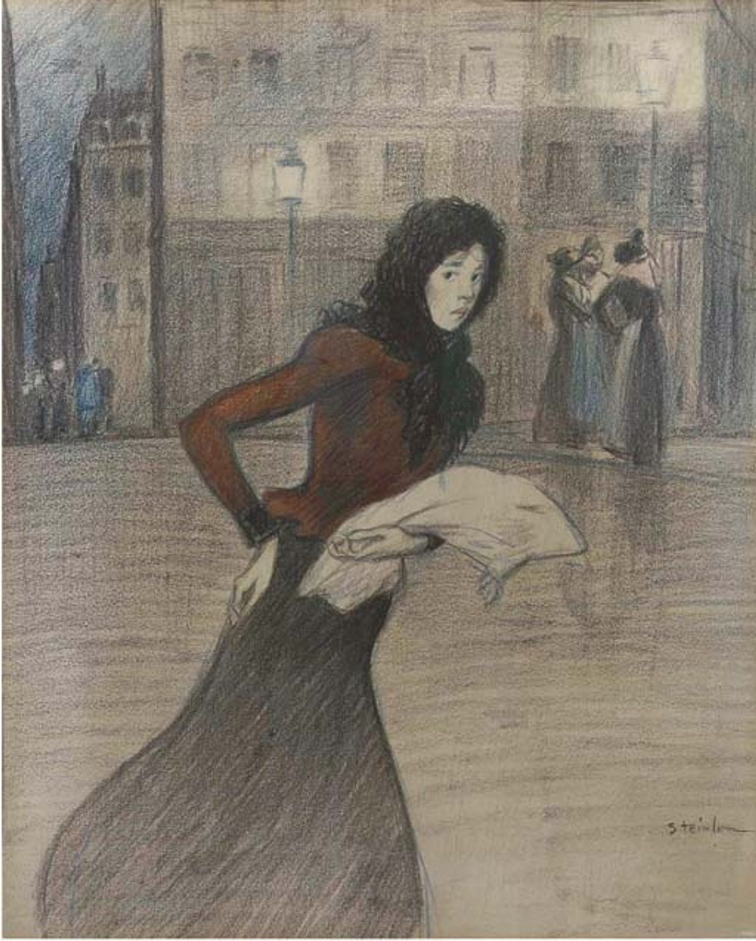 Res Sacra by Théophile Alexandre Steinlen