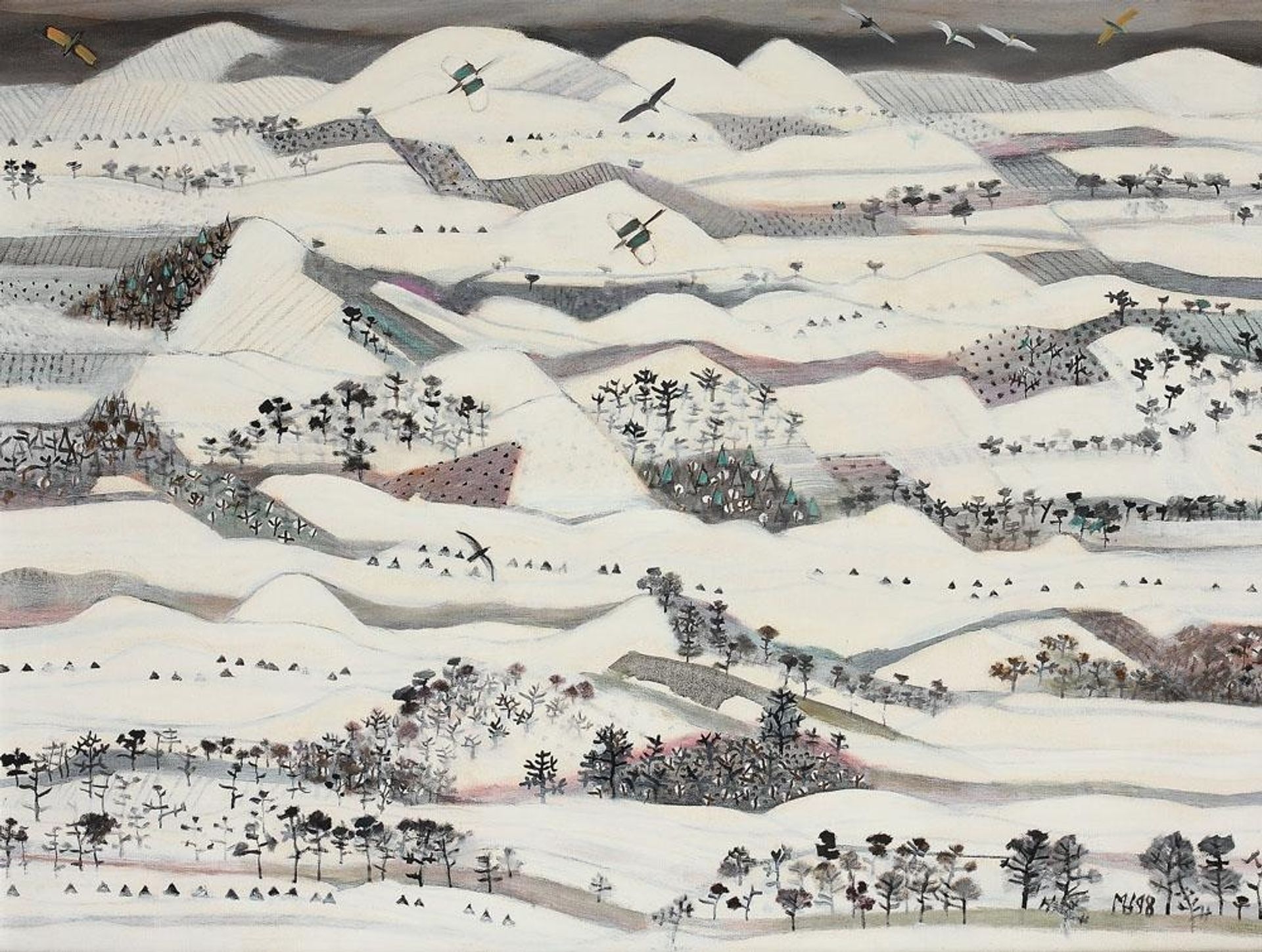 Winter at Cenade by Viorel Marginean