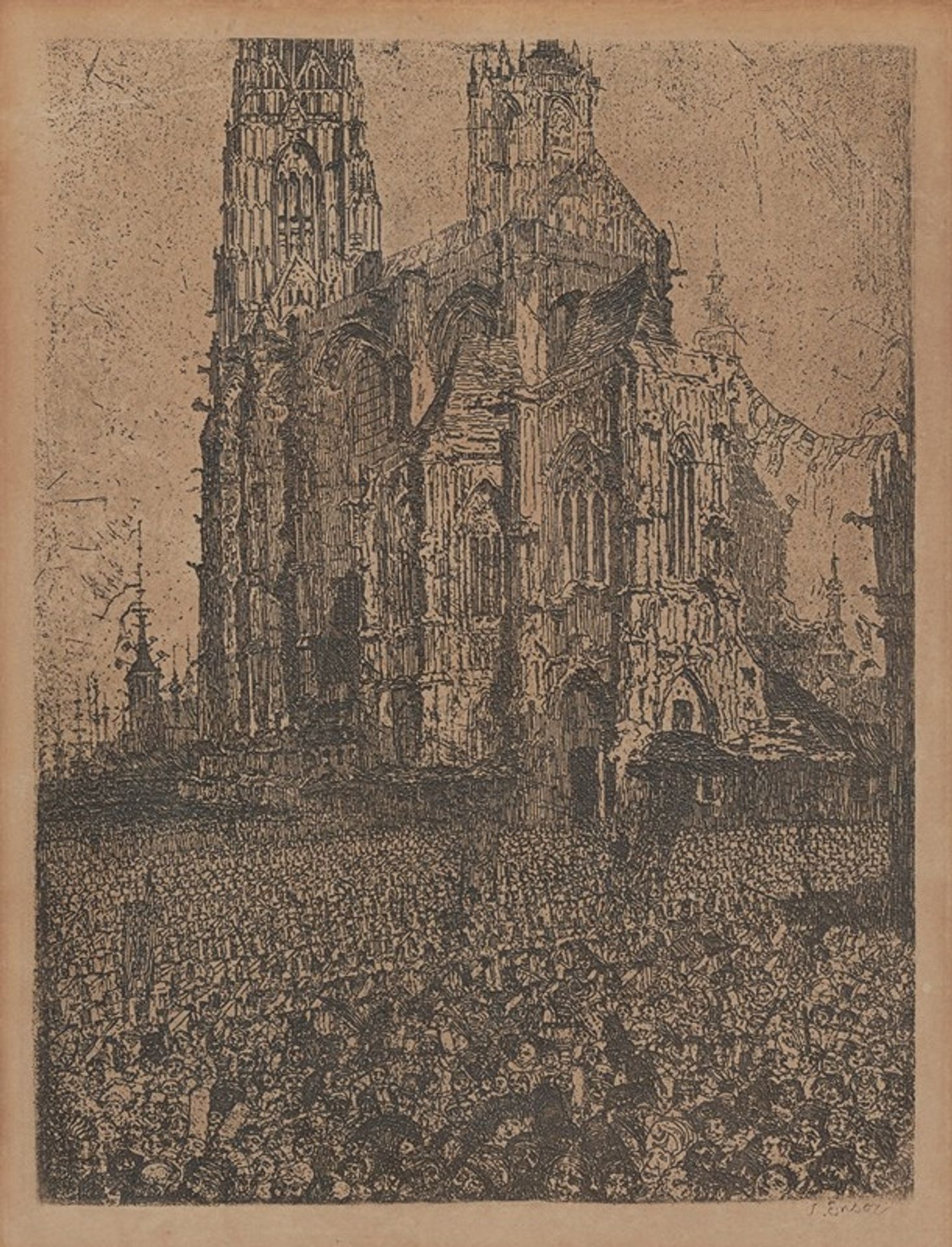 The Cathedral by James Ensor