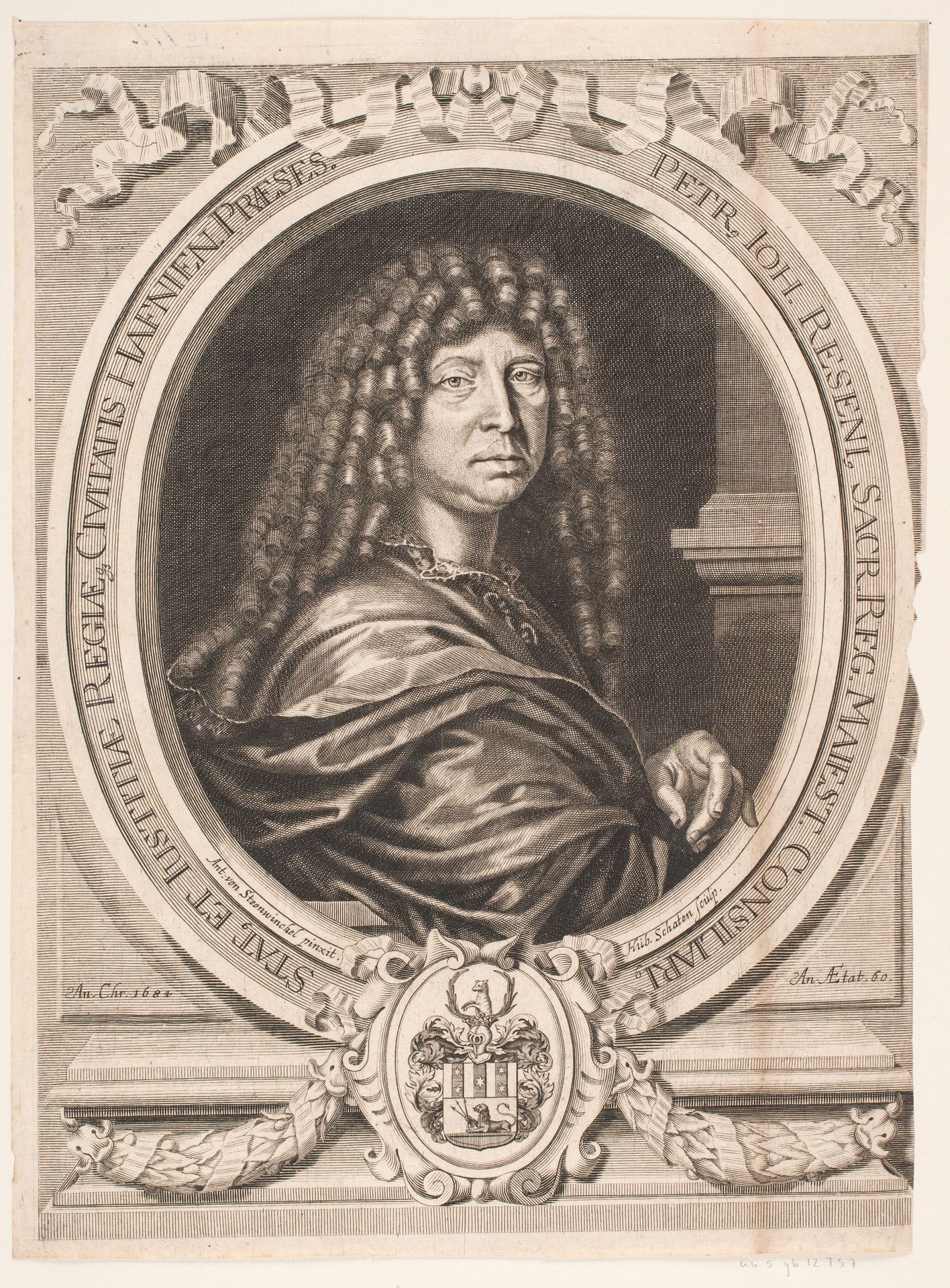 Peder Hansen Resen by Hubert Schaten