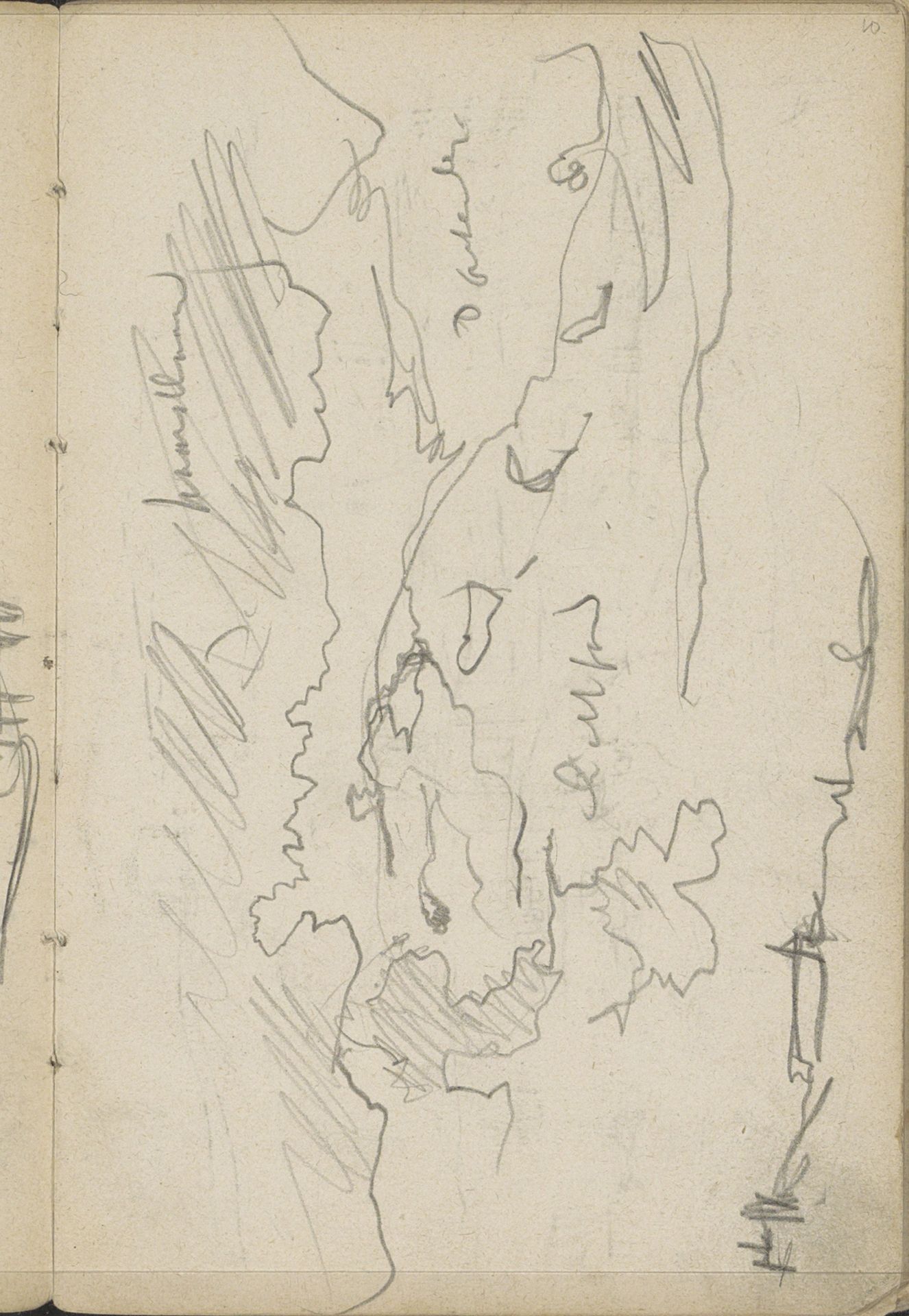 Landschap by George Hendrik Breitner
