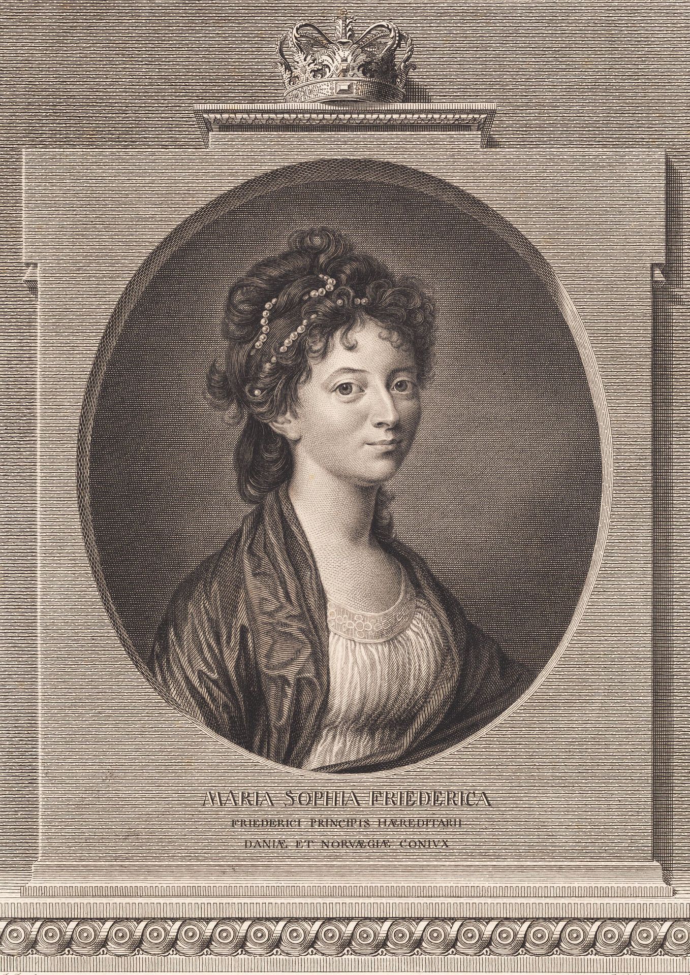 Maria Sophia Fredericia by J.F. Clemens
