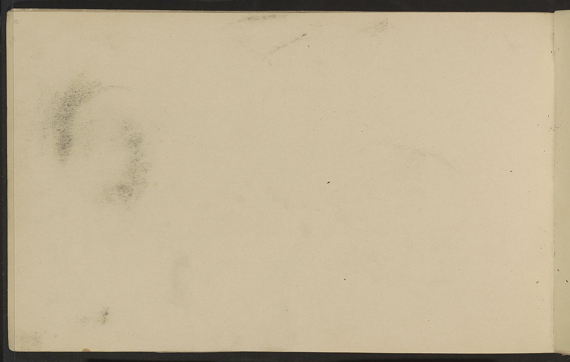 Abklatsch van de krijttekening op pagina 13 by Willem Witsen