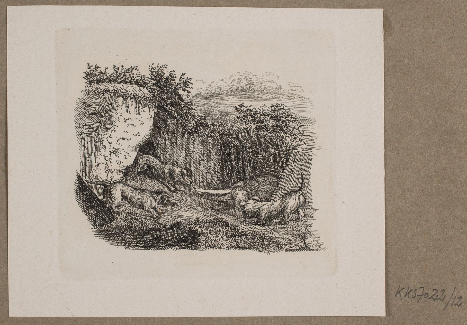 Illustration til O. Specter, "Fabler for Børn" by Vilhelm Kyhn
