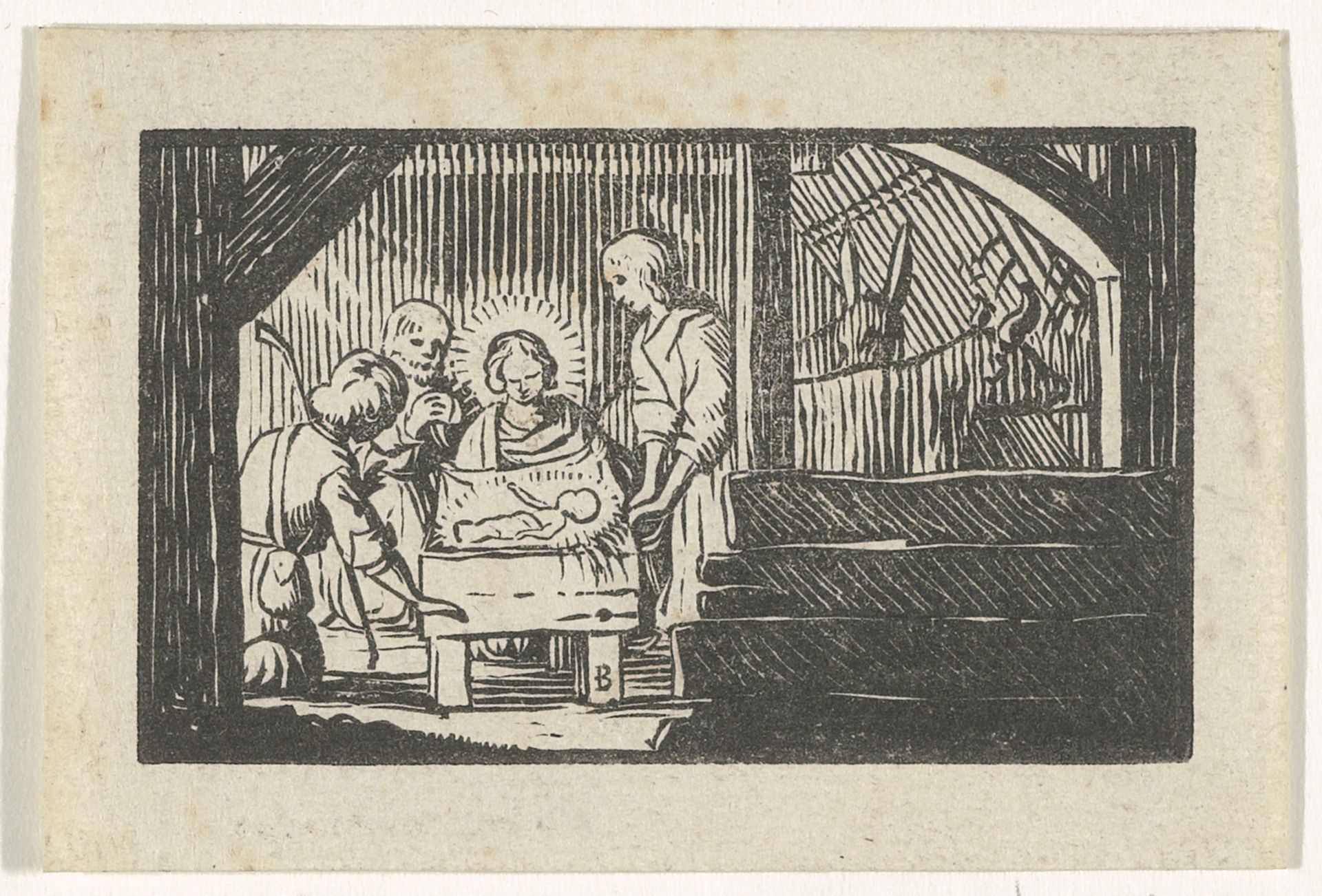 Geboorte van Christus by Dirck de Bray