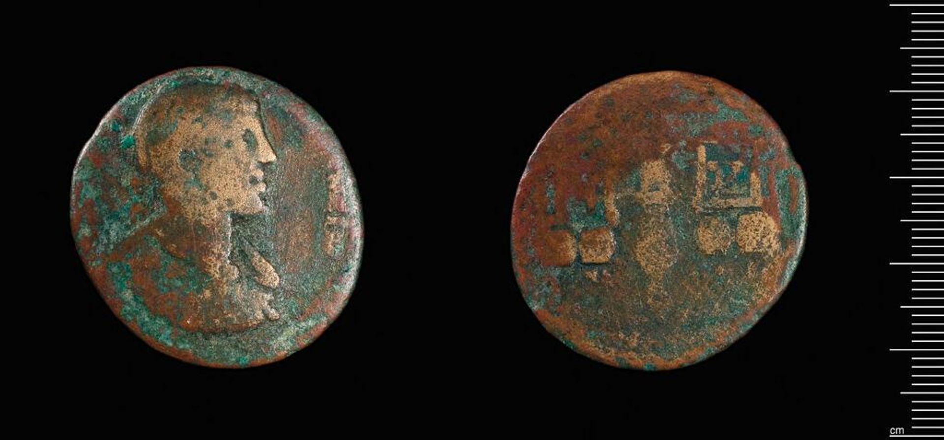 Coin of Sardis under Elagabalus by Elagabalus