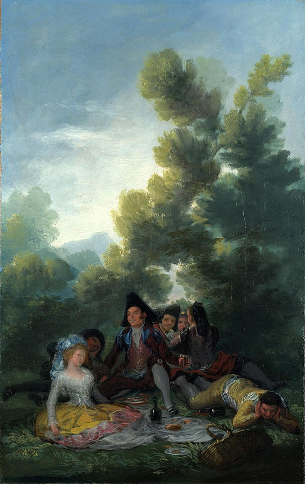 The Picnic by Francisco de Goya
