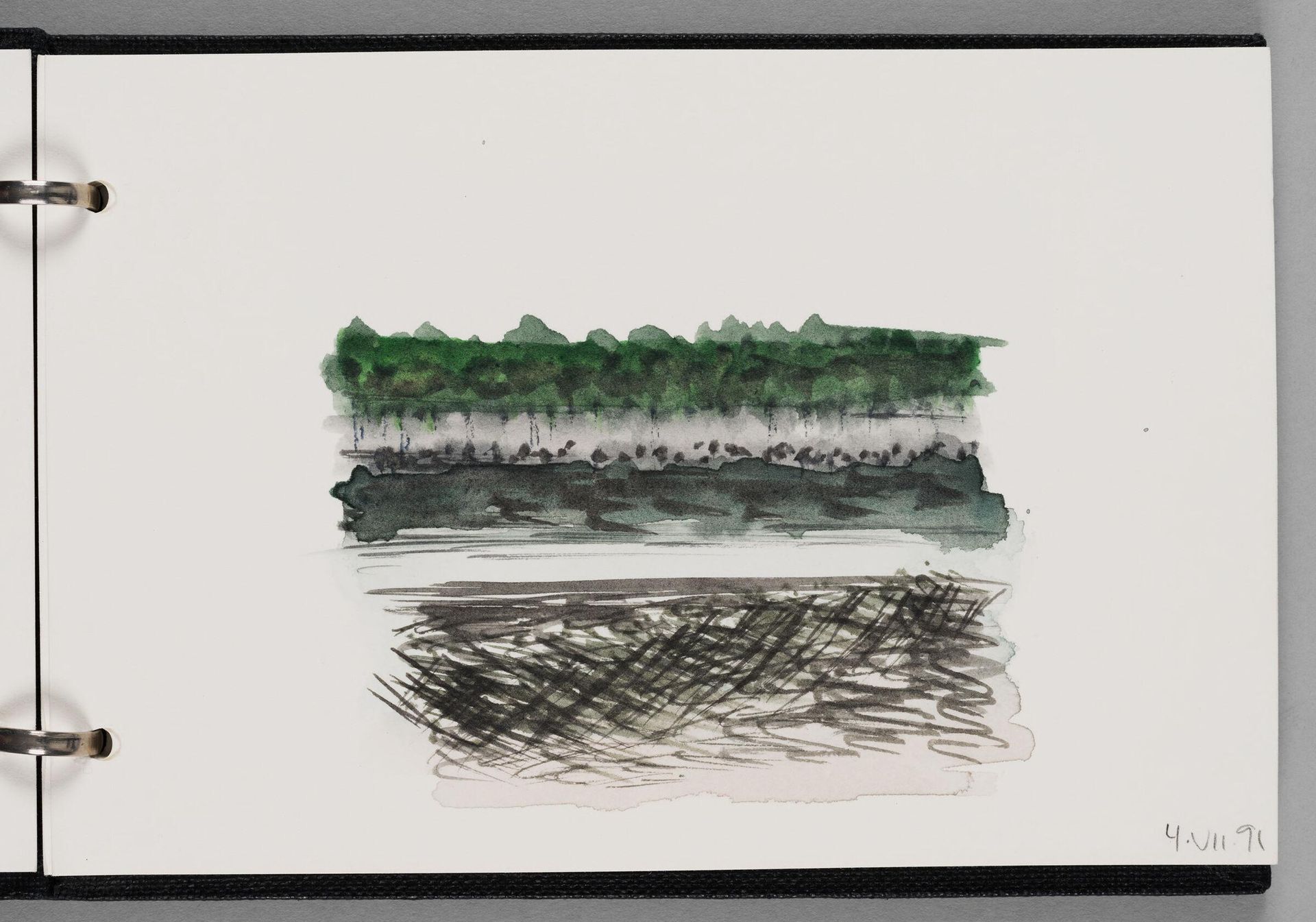 Landscape, Maine by Elena Prentice