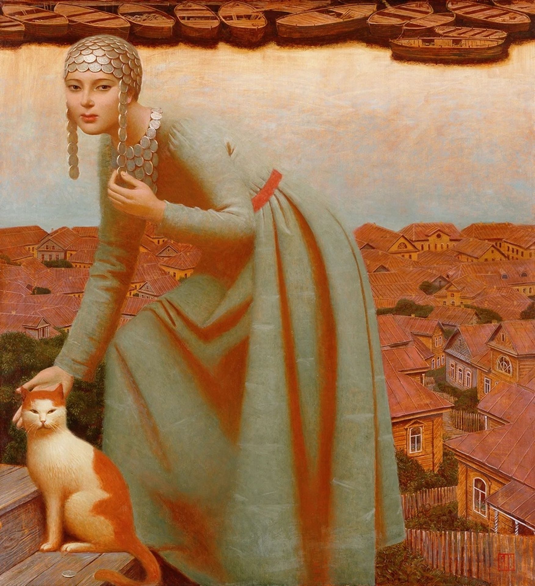 The Volga river by Andrey Remnev