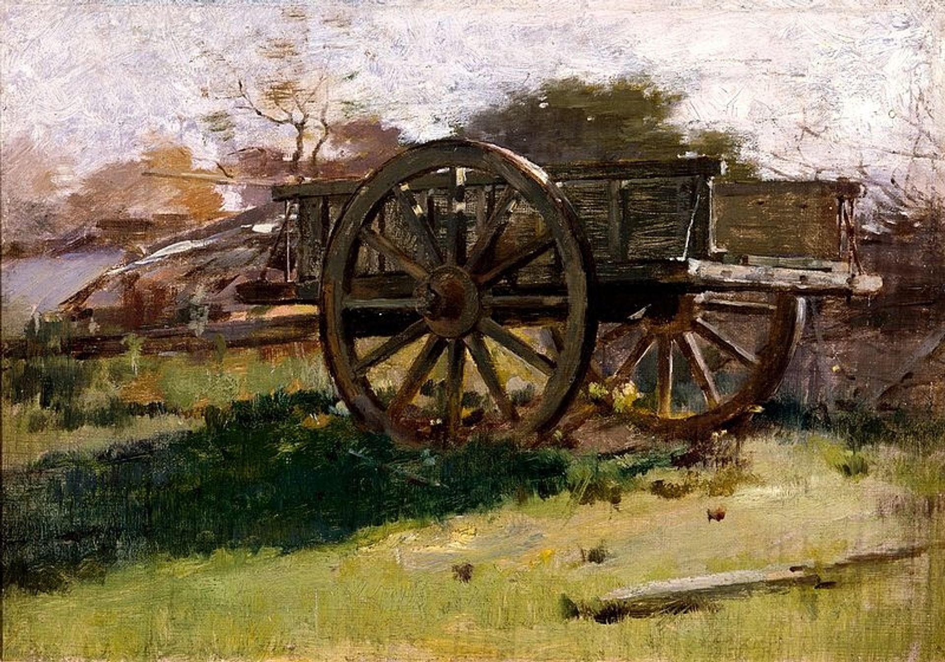 Cart, Nantucket by Theodore Robinson