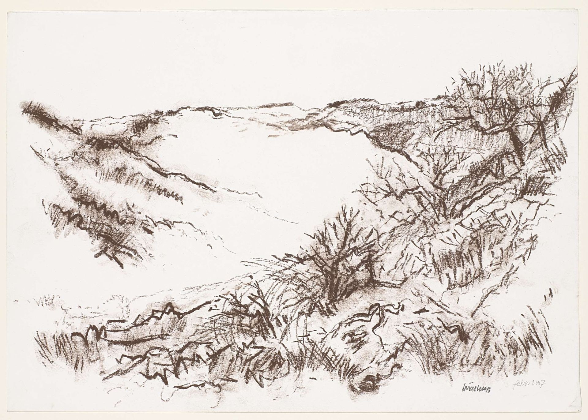 Duinlandschap by Dirck Nab