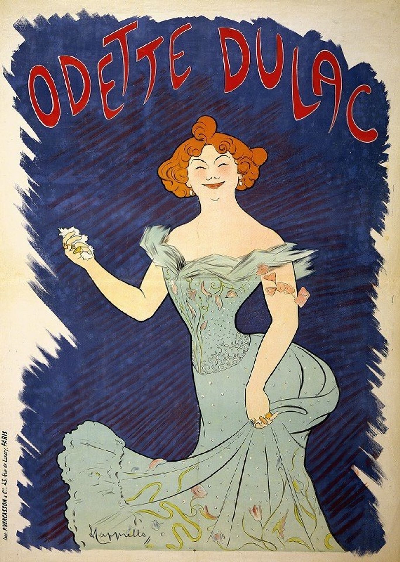 Odette Dulac by Leonetto Cappiello