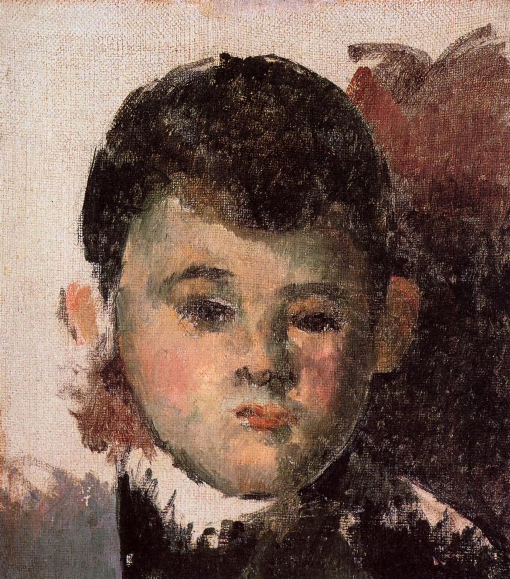 Portrait of the Artist's Son by Paul Cézanne