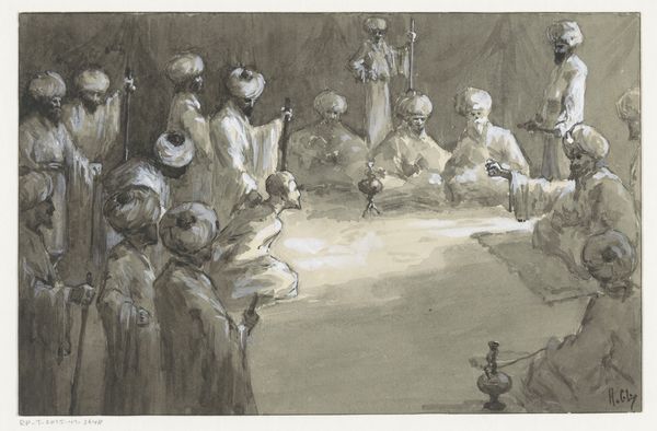Bijeenkomst van mannen